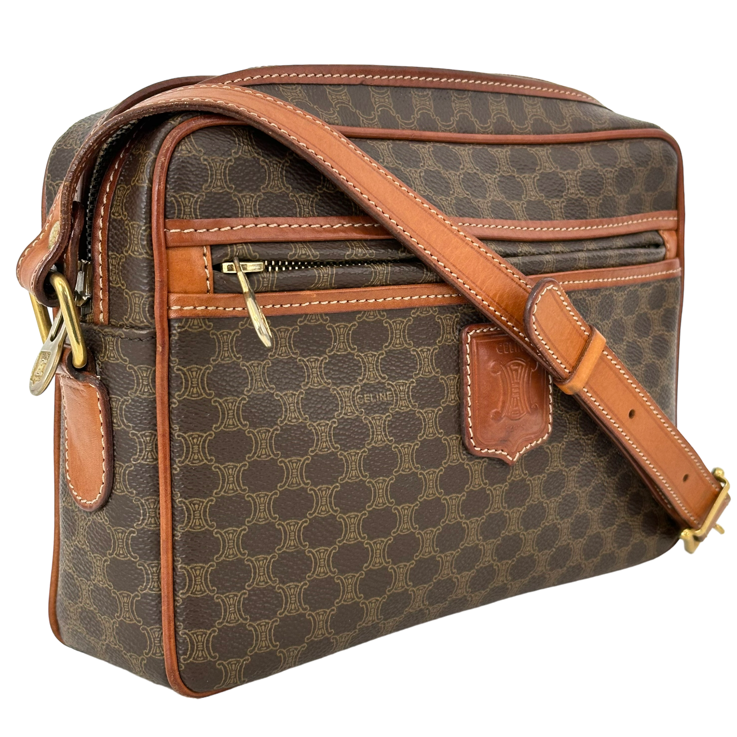 Vintage Macadam Camera Bag