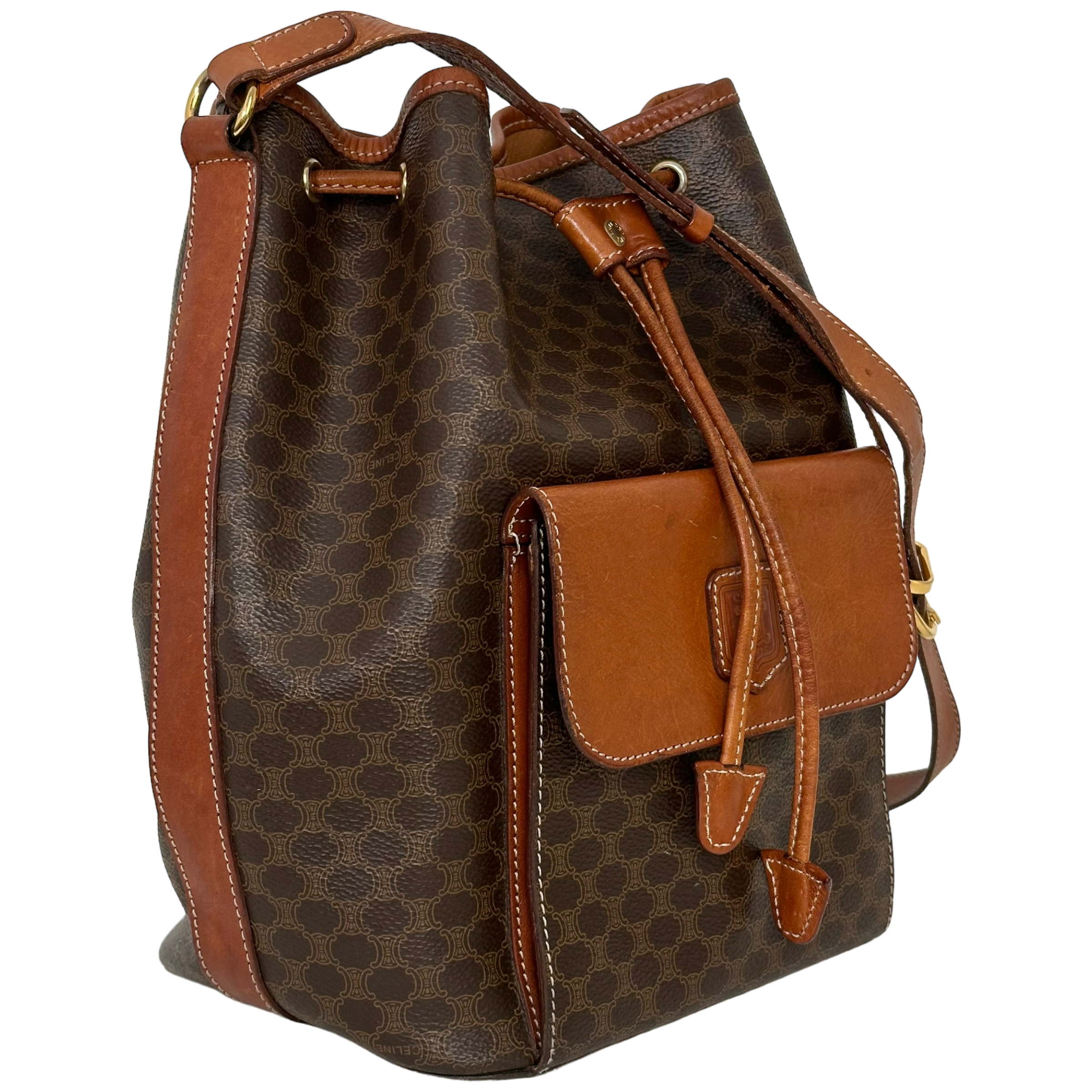 Vintage Macadam Bucket Bag