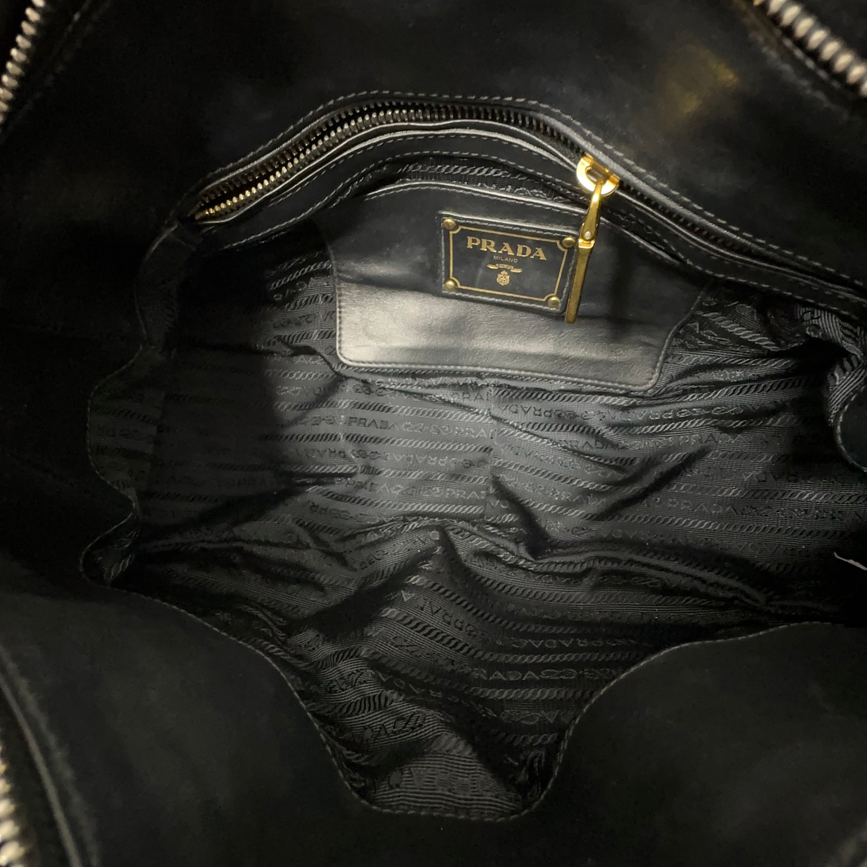 Bauletto Navy Handbag