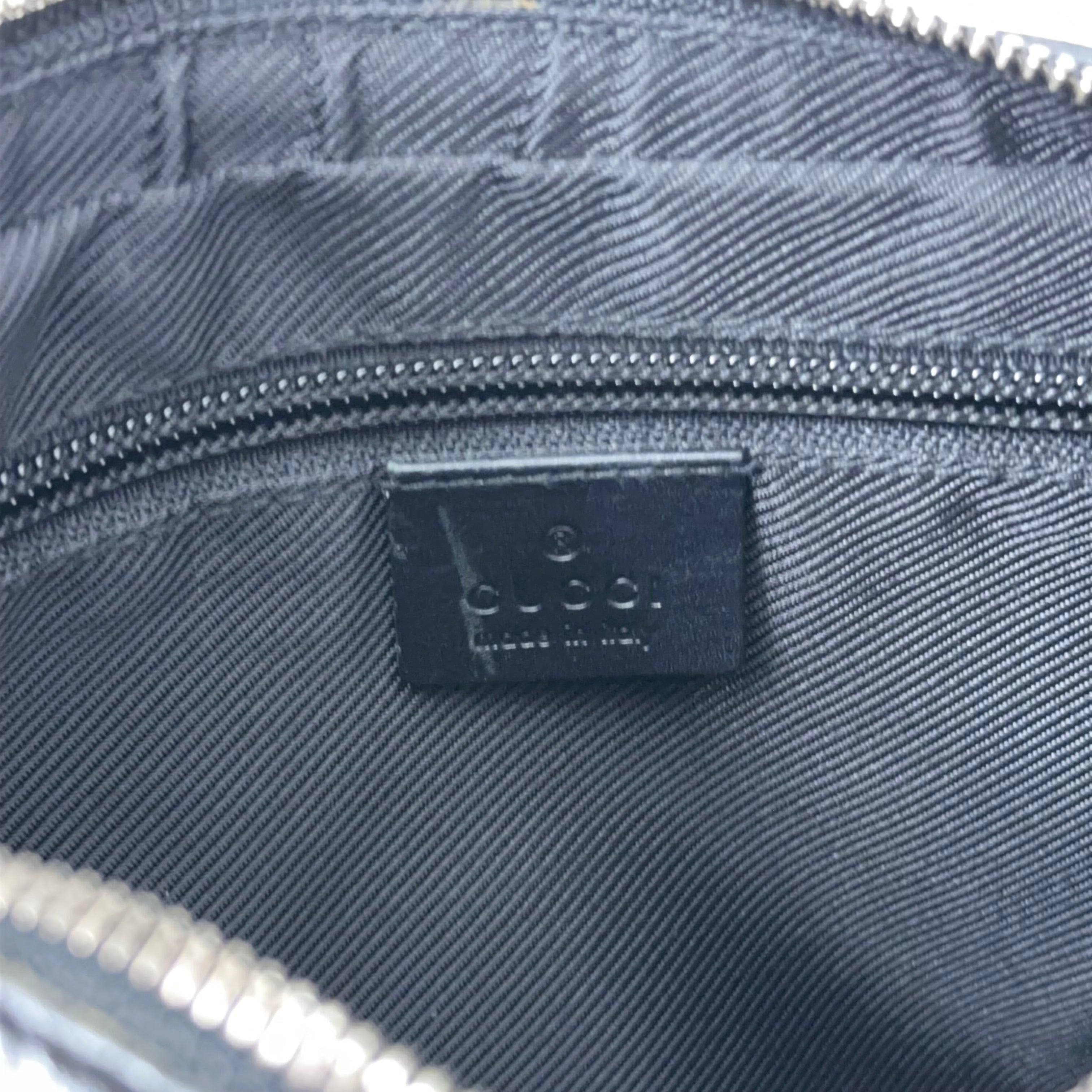 Half Moon Denim Shoulder Bag