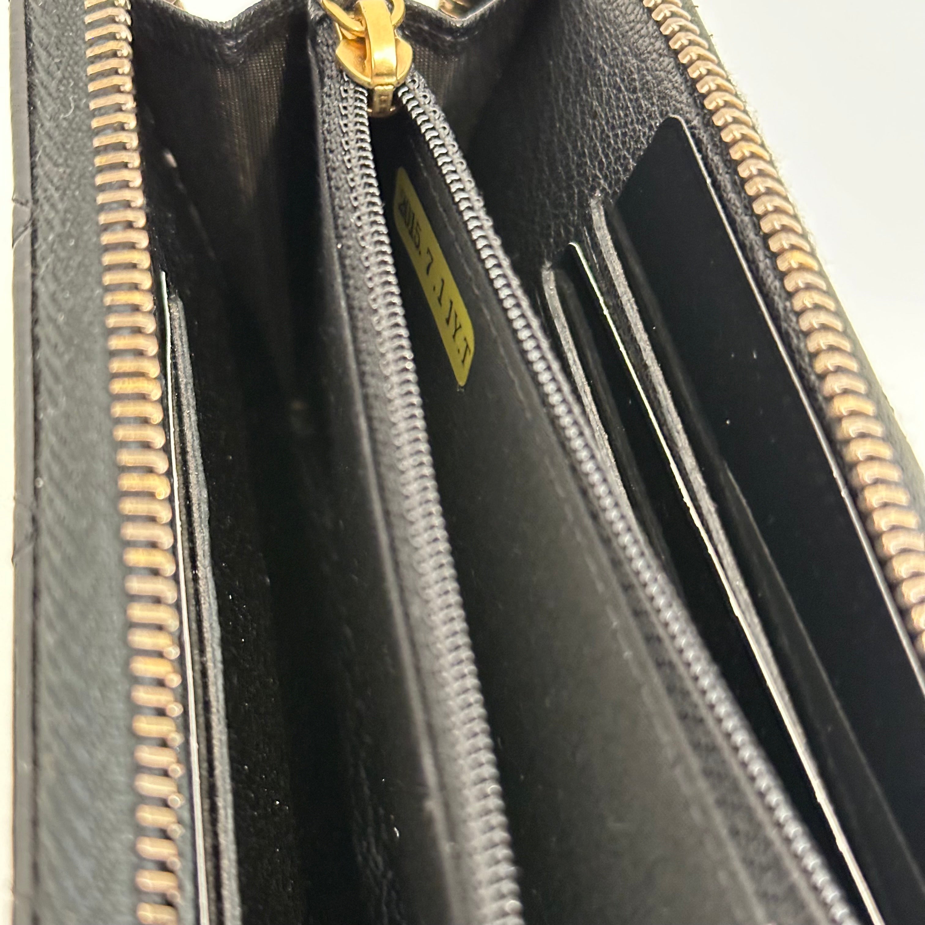 Black Patent Leather Wallet