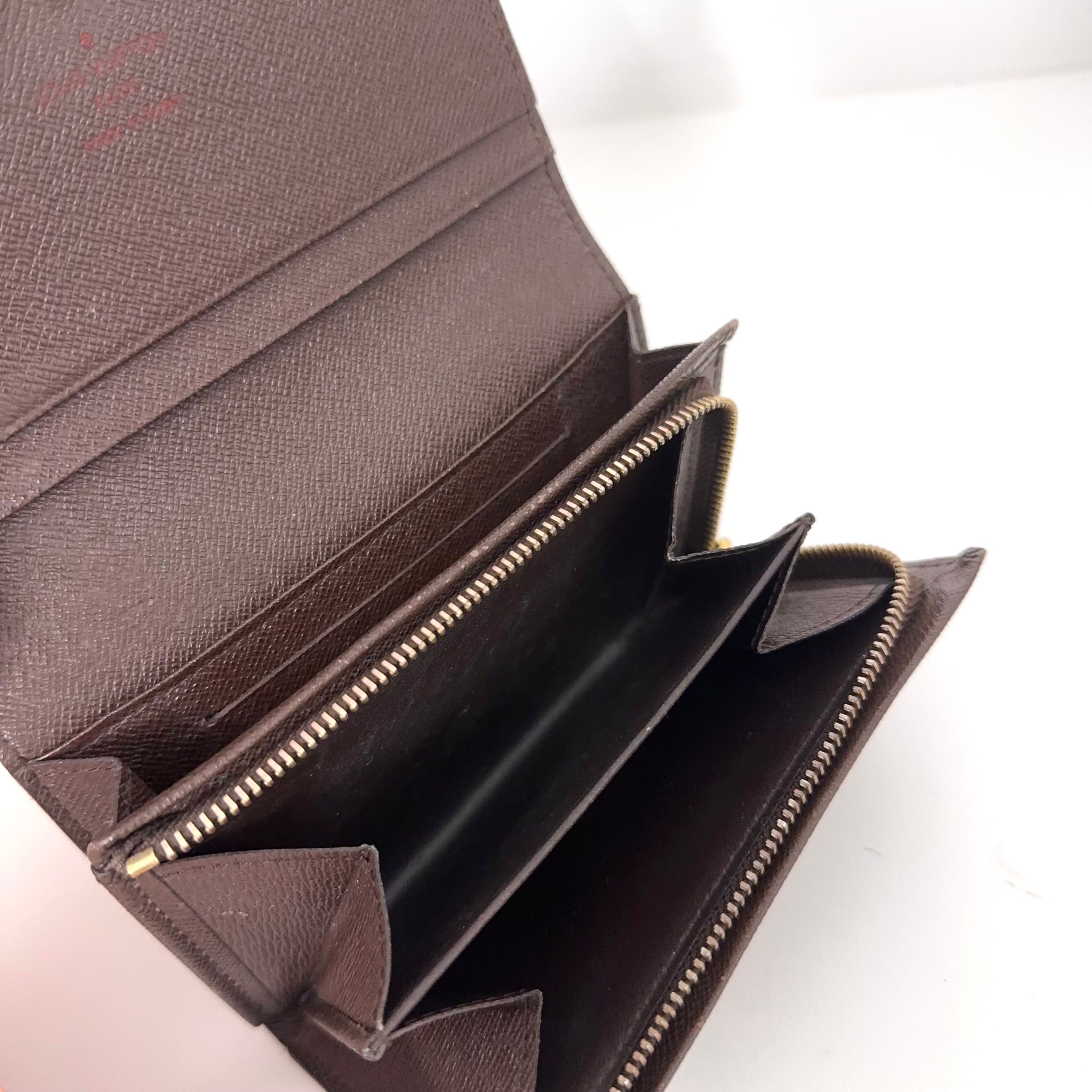 Damier Ebene Compact Wallet