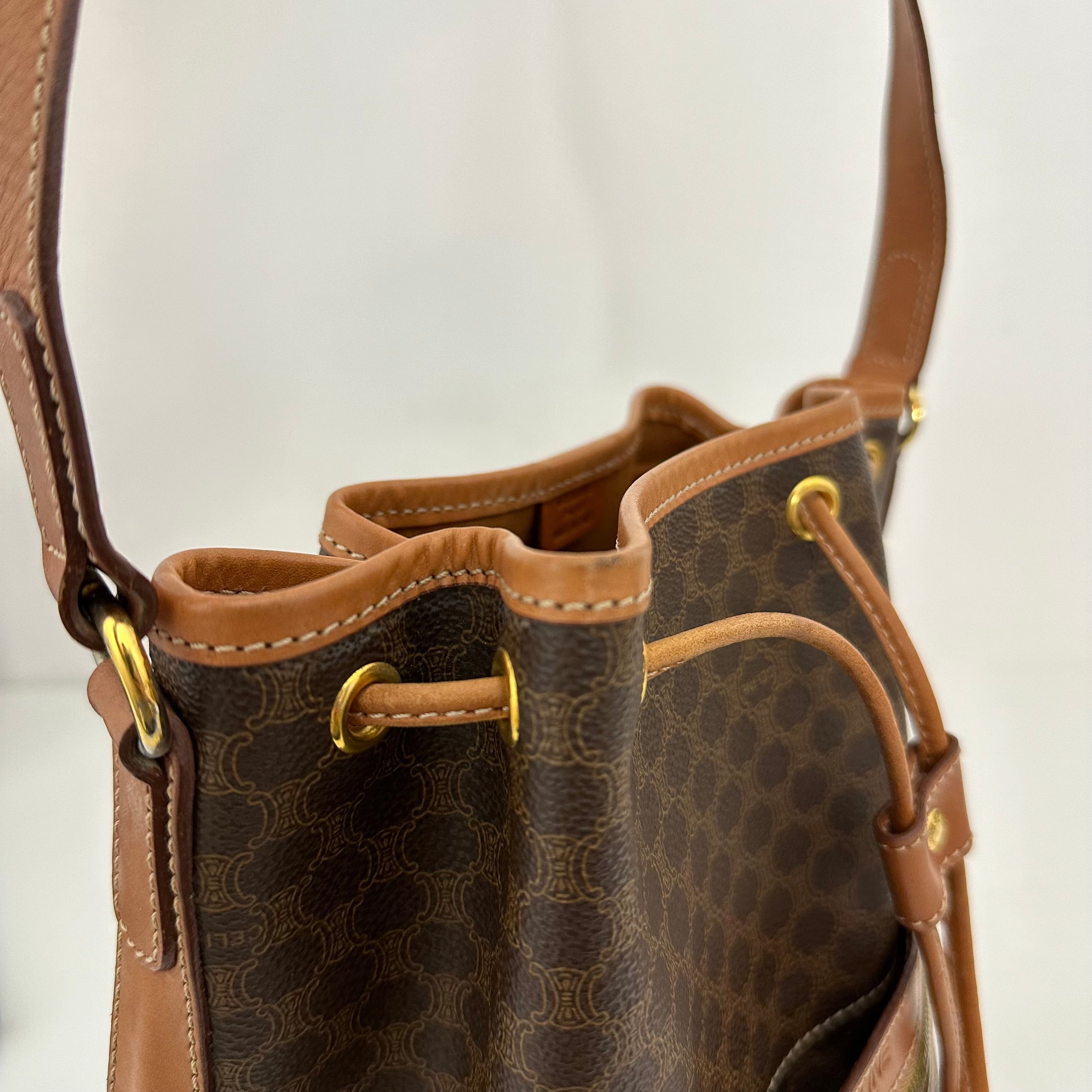 Vintage Macadam Bucket Bag