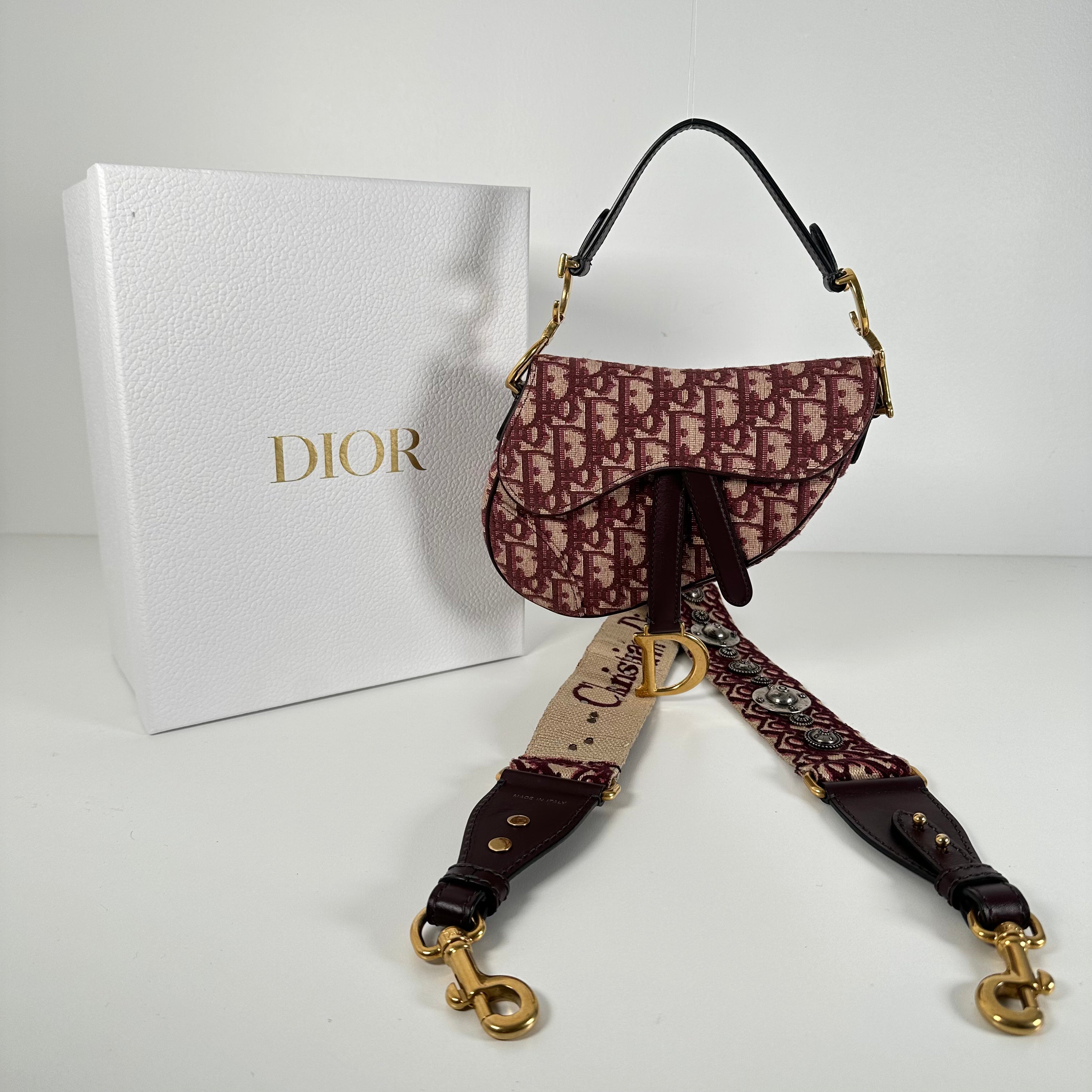 Mini Saddle Bag with Strap