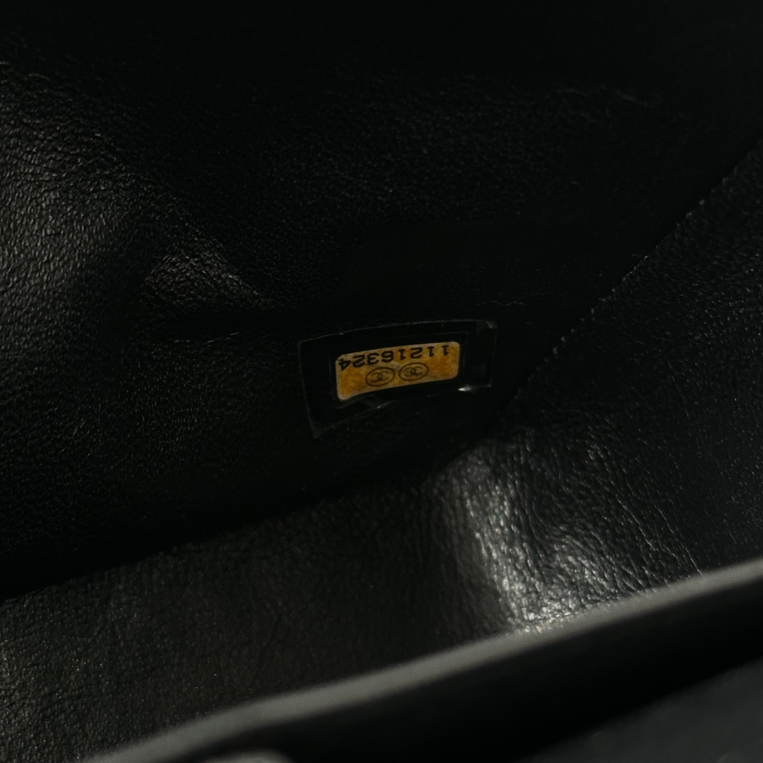 Black Caviar Medium Classic Double Flap