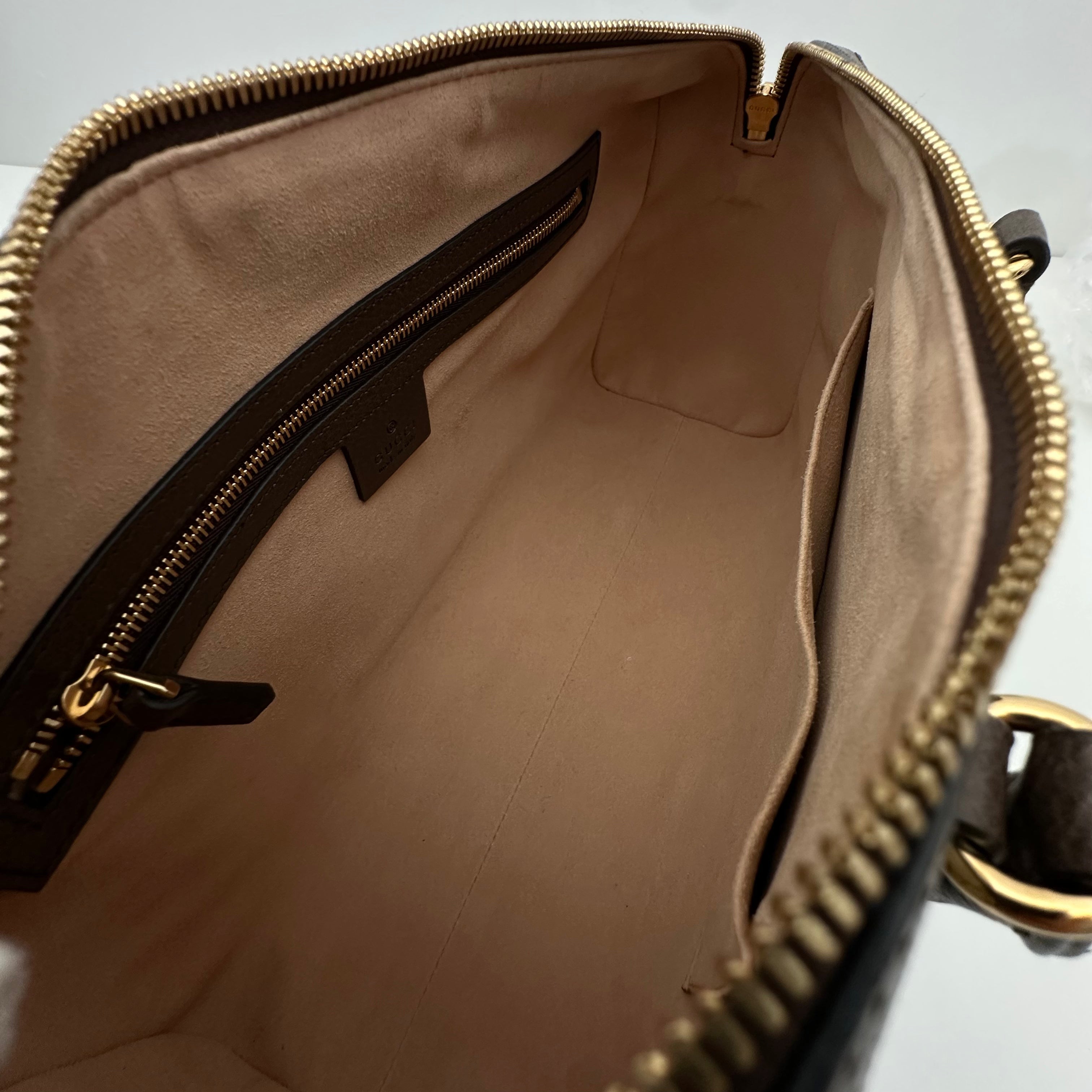 Medium Ophidia Boston Bag