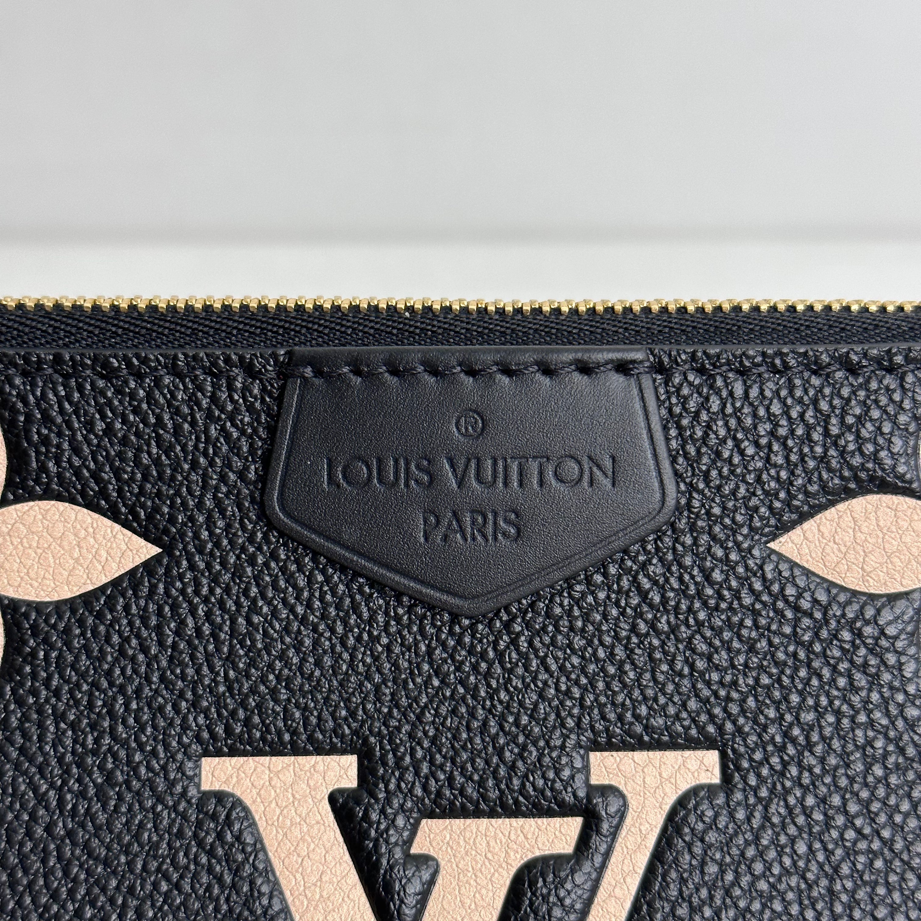 Bicolor Monogram Empreinte Leather Multi Pochette