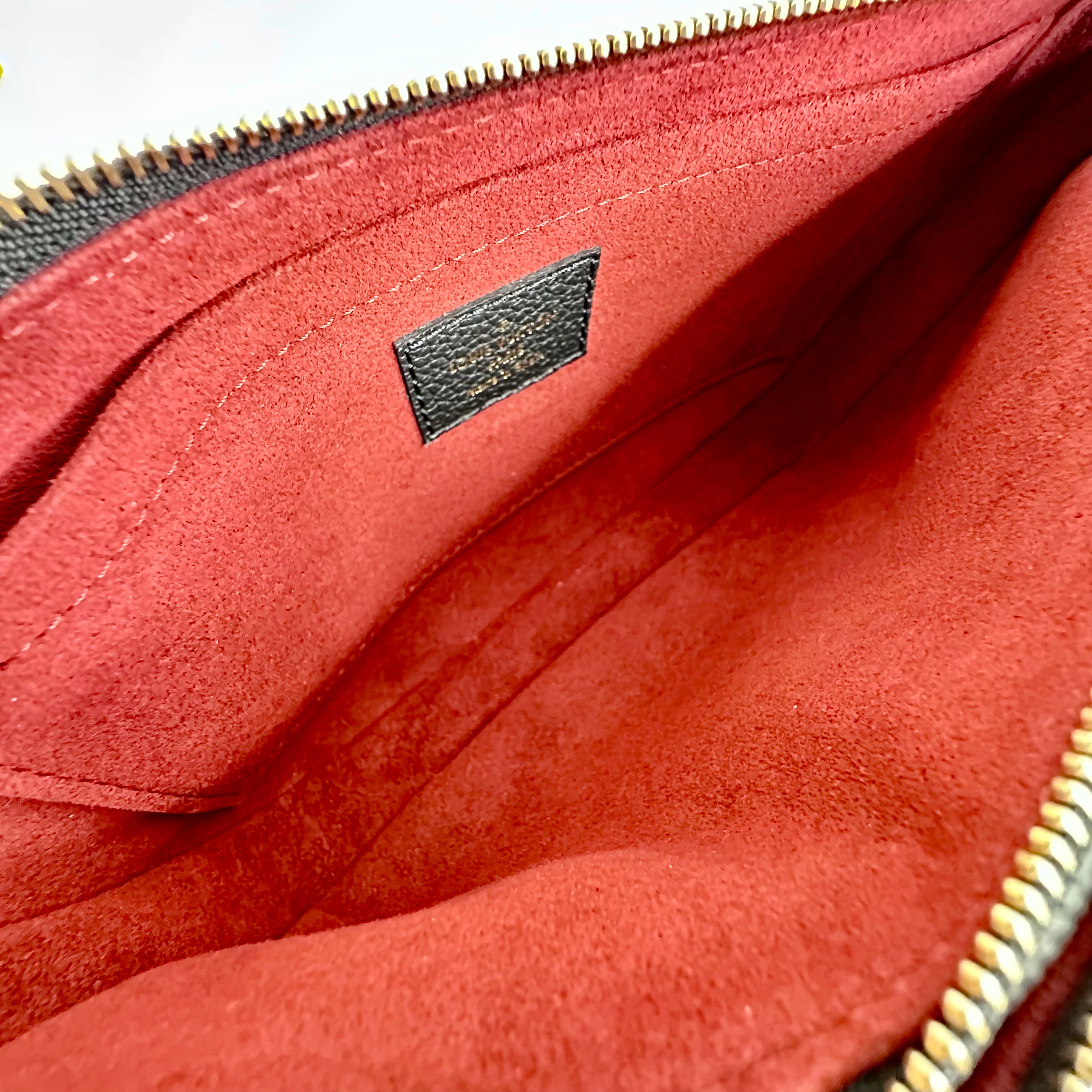 Bicolor Monogram Empreinte Leather Multi Pochette