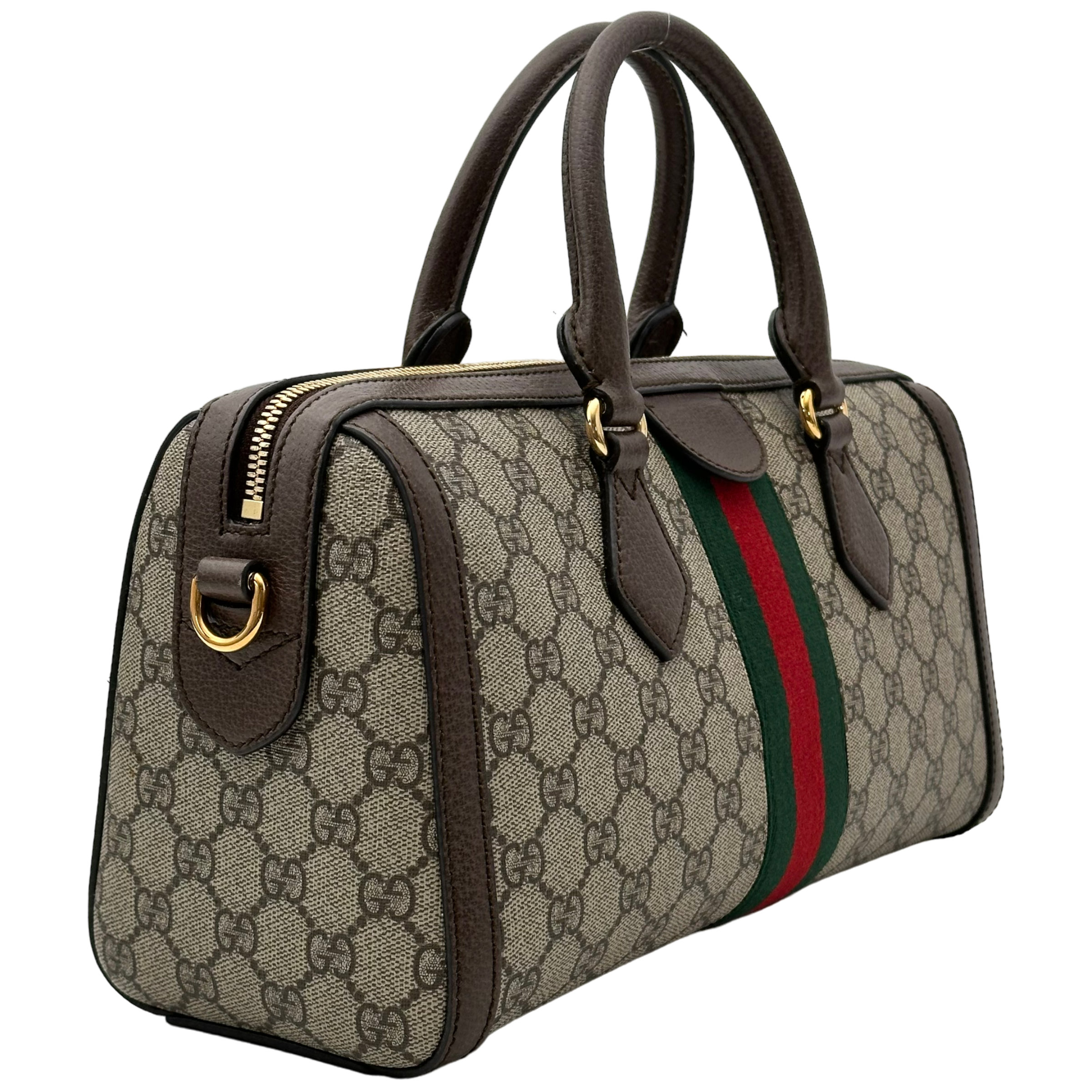 Medium Ophidia Boston Bag