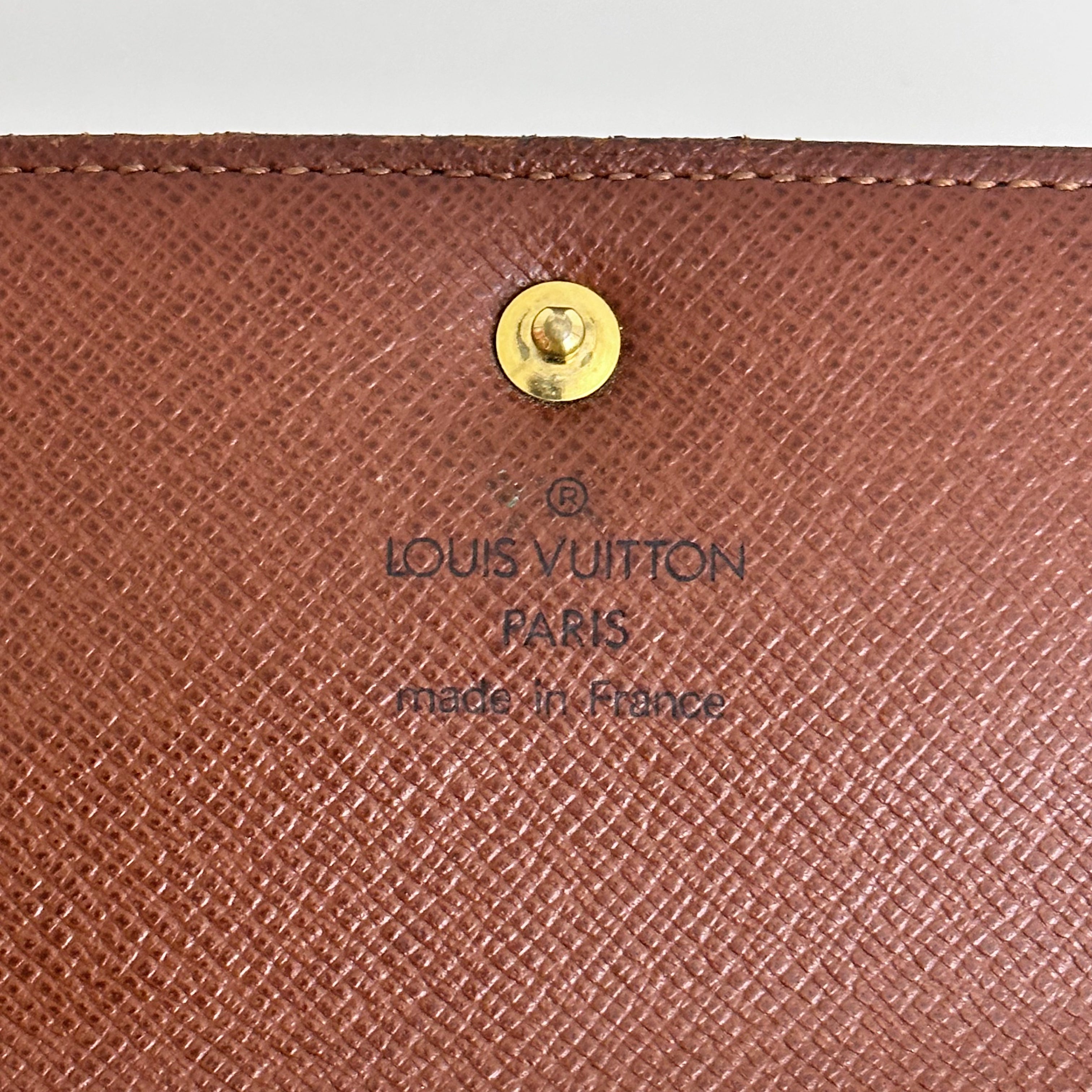 Vintage Monogram Wallet