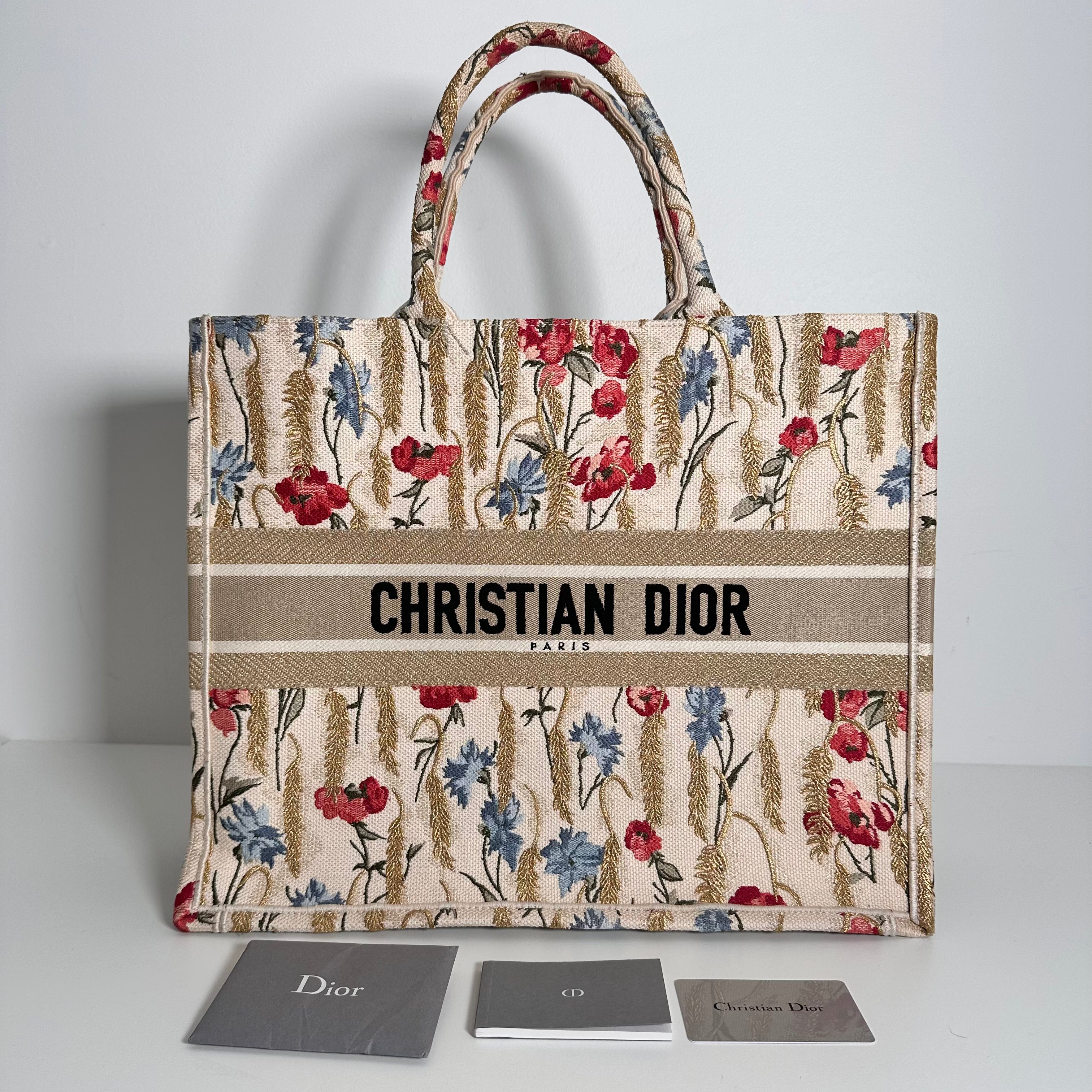 Medium Book Tote - Hibiscus Lunar New Year Edition