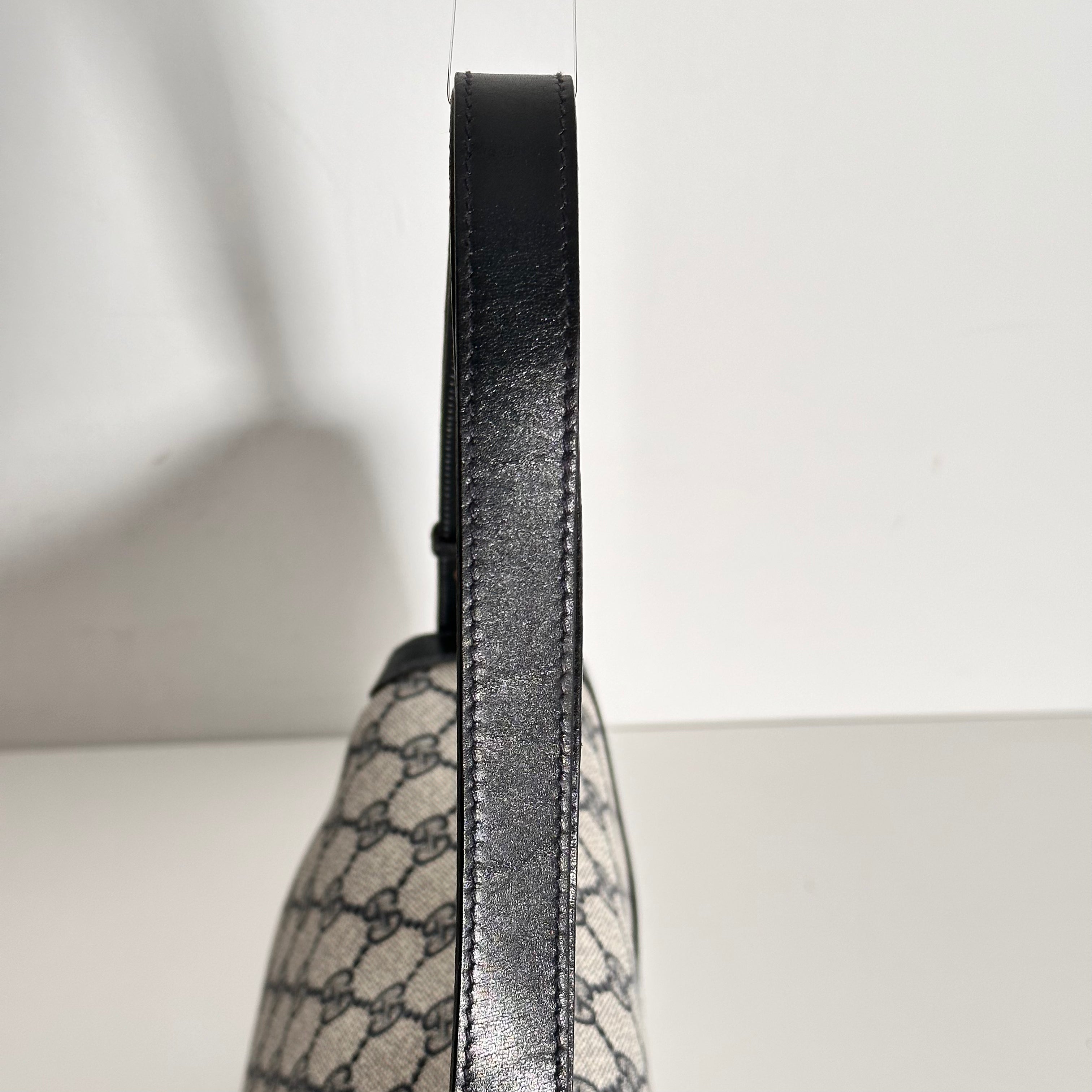 Navy GG Web Crossbody