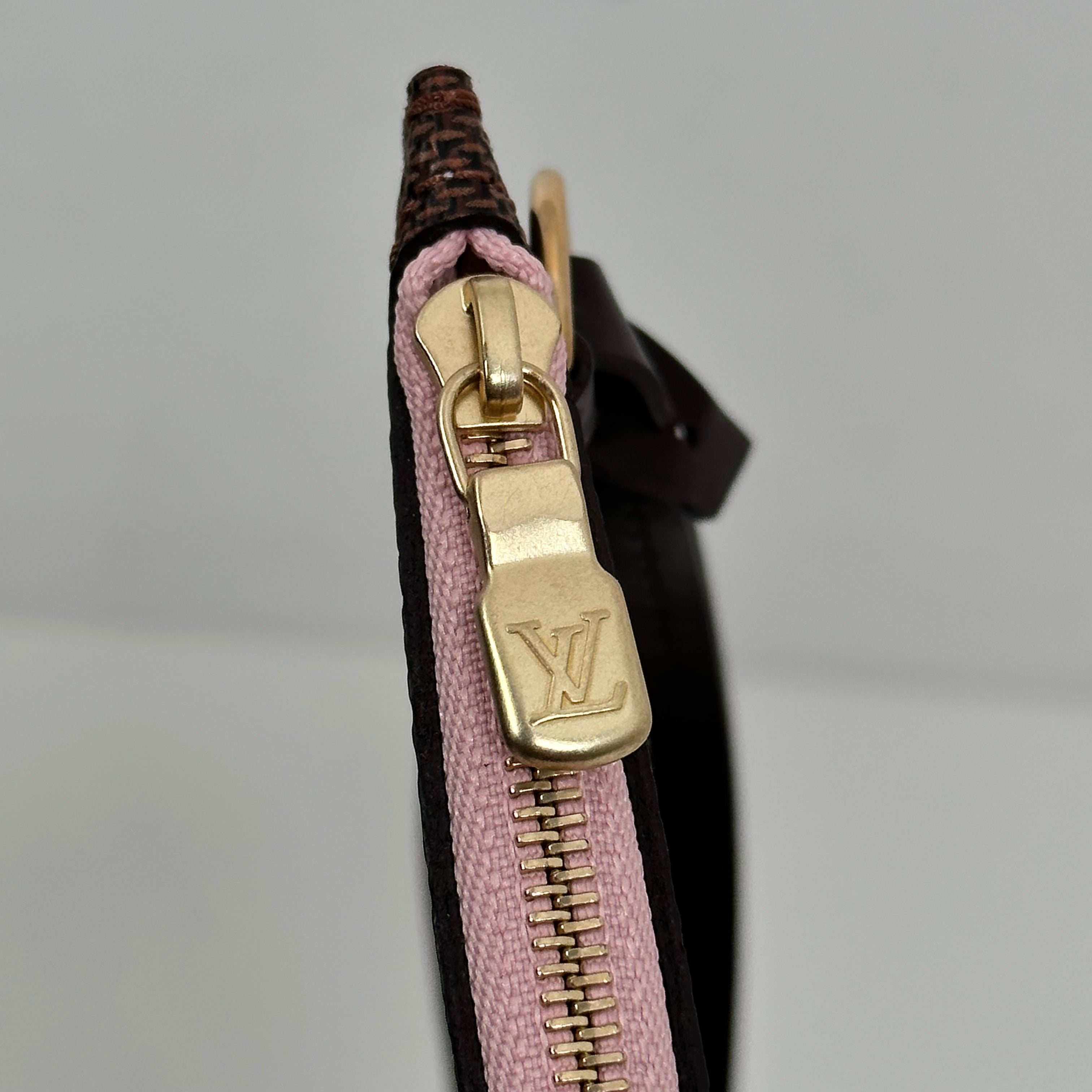 Damier Ebene Neverfull MM Rose Ballerine