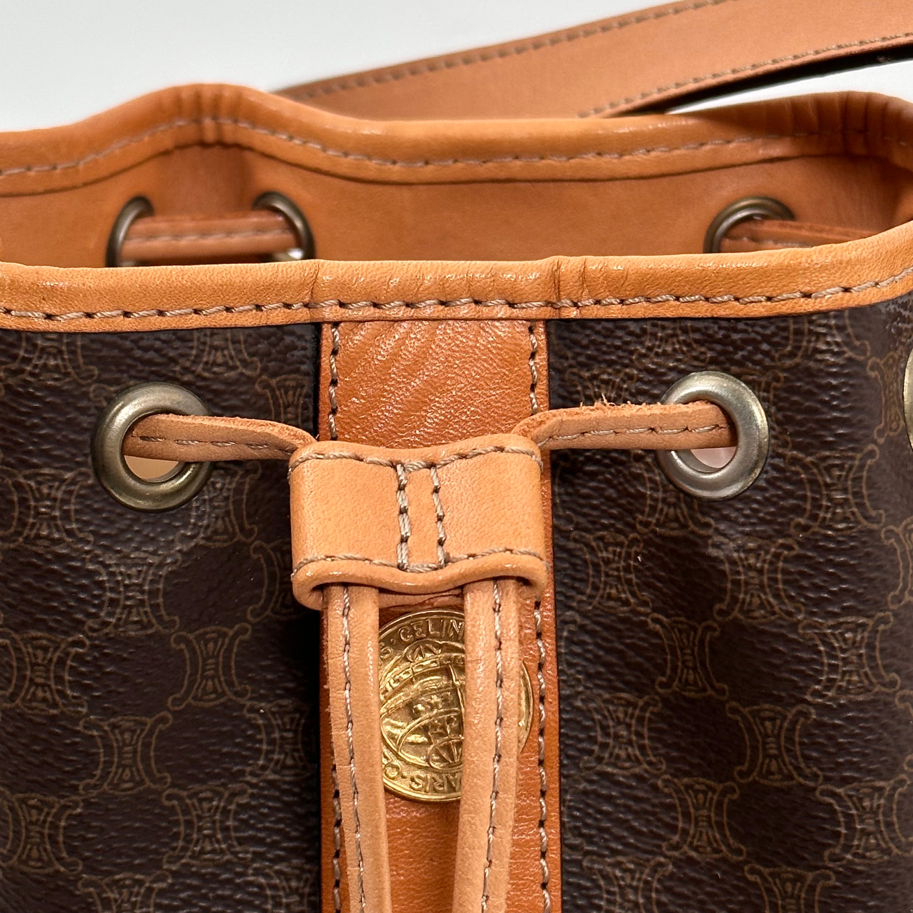 Vintage Small Bucket Bag