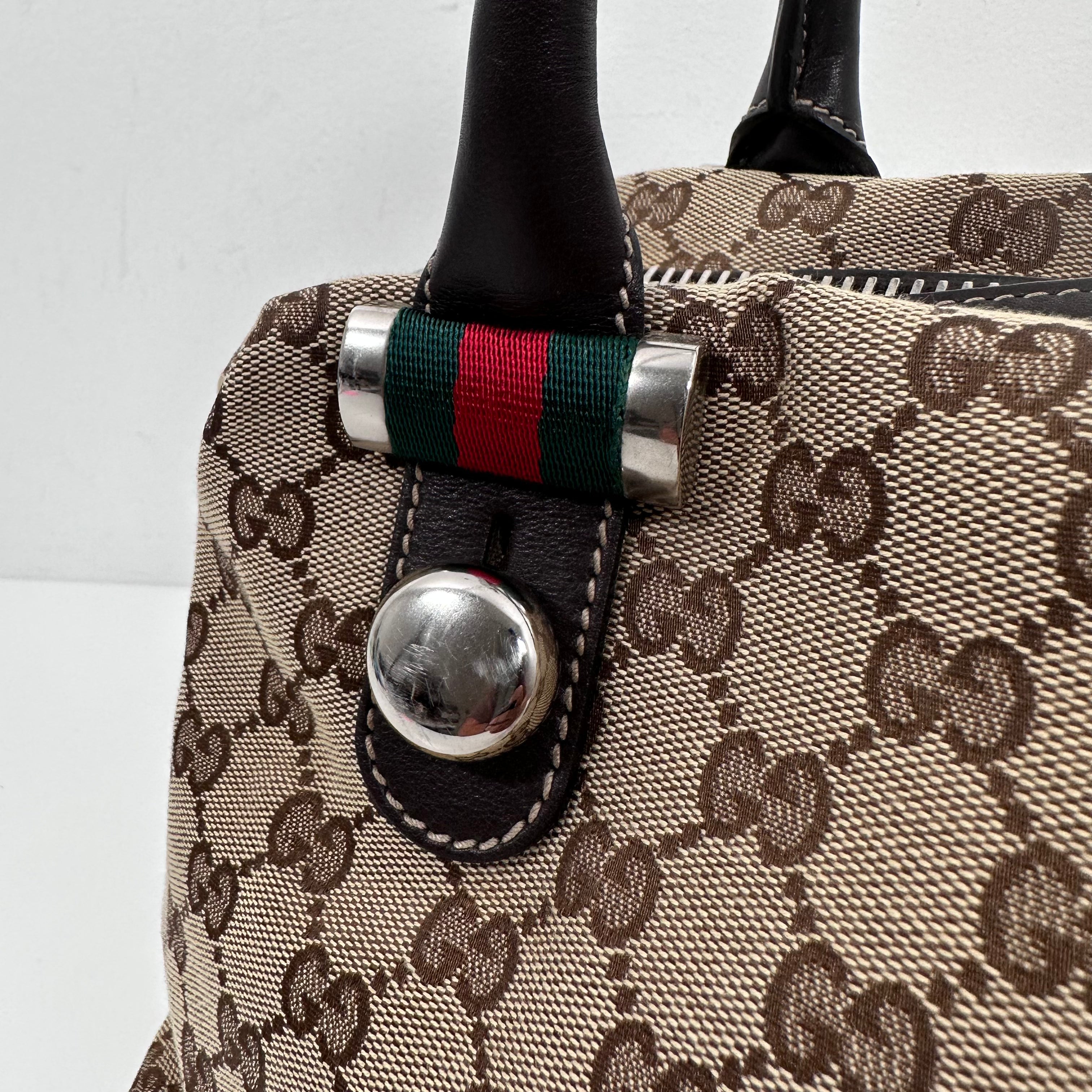 Vintage GG Canvas Handbag