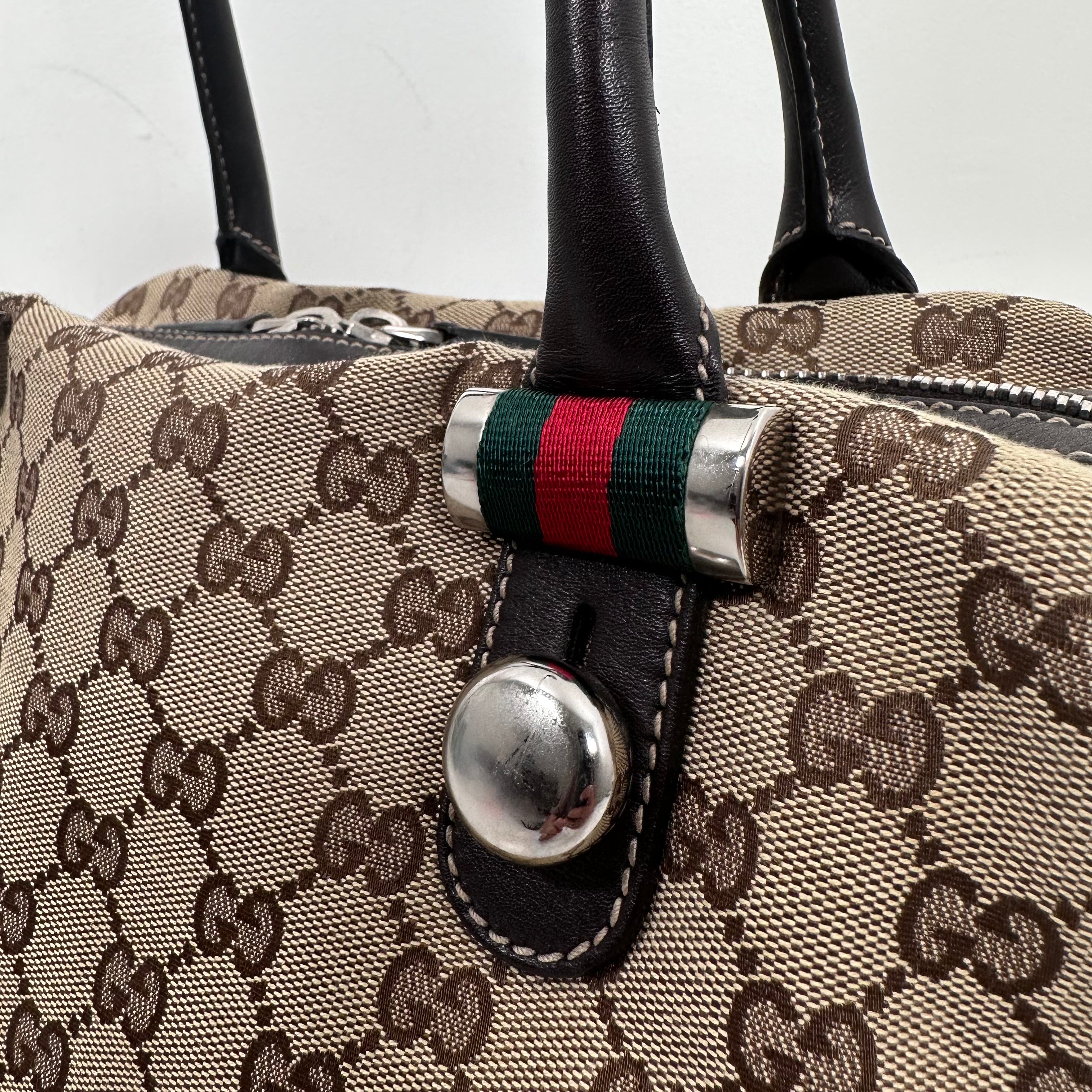 Vintage GG Canvas Handbag