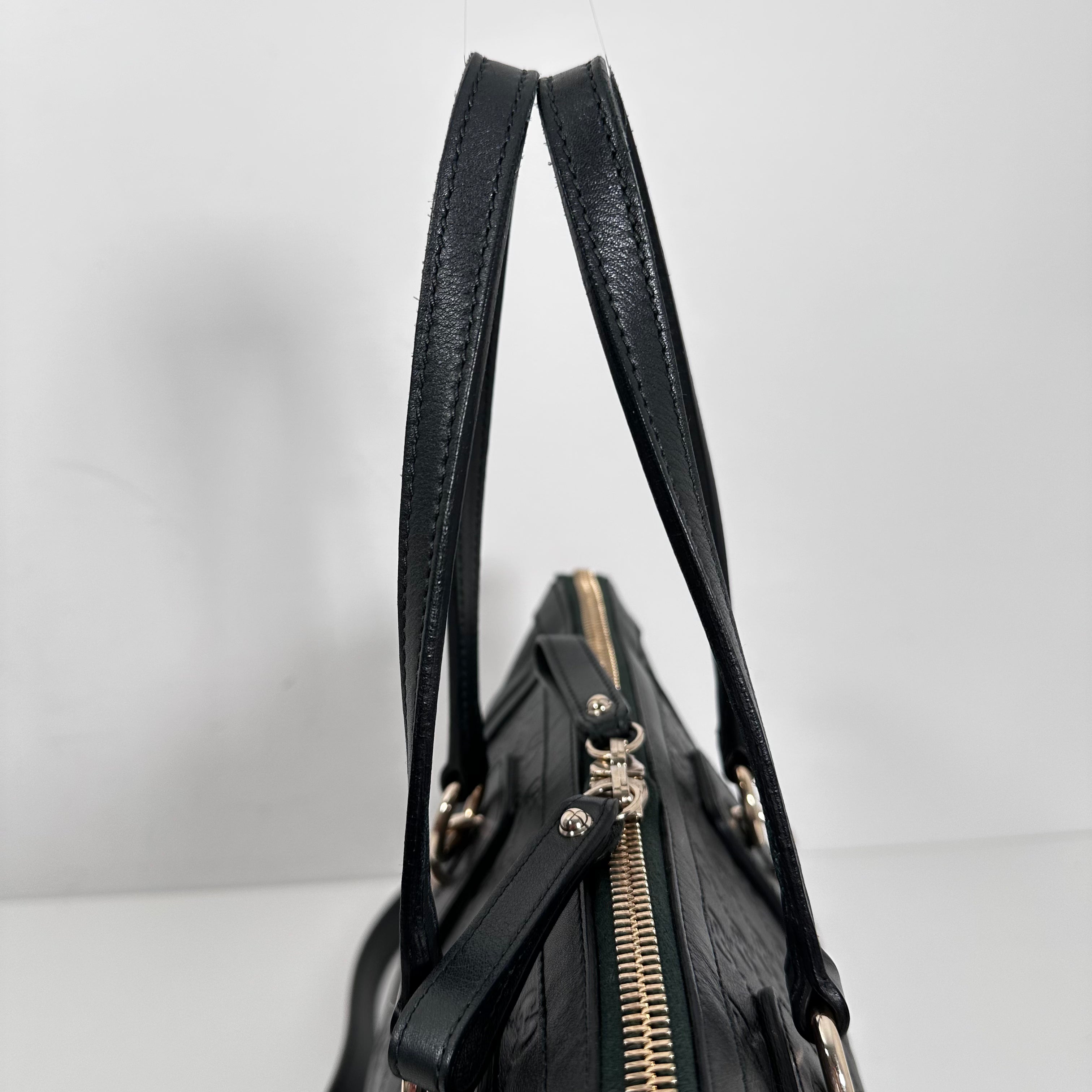 Guccissima Dark Seaweed Green Tote