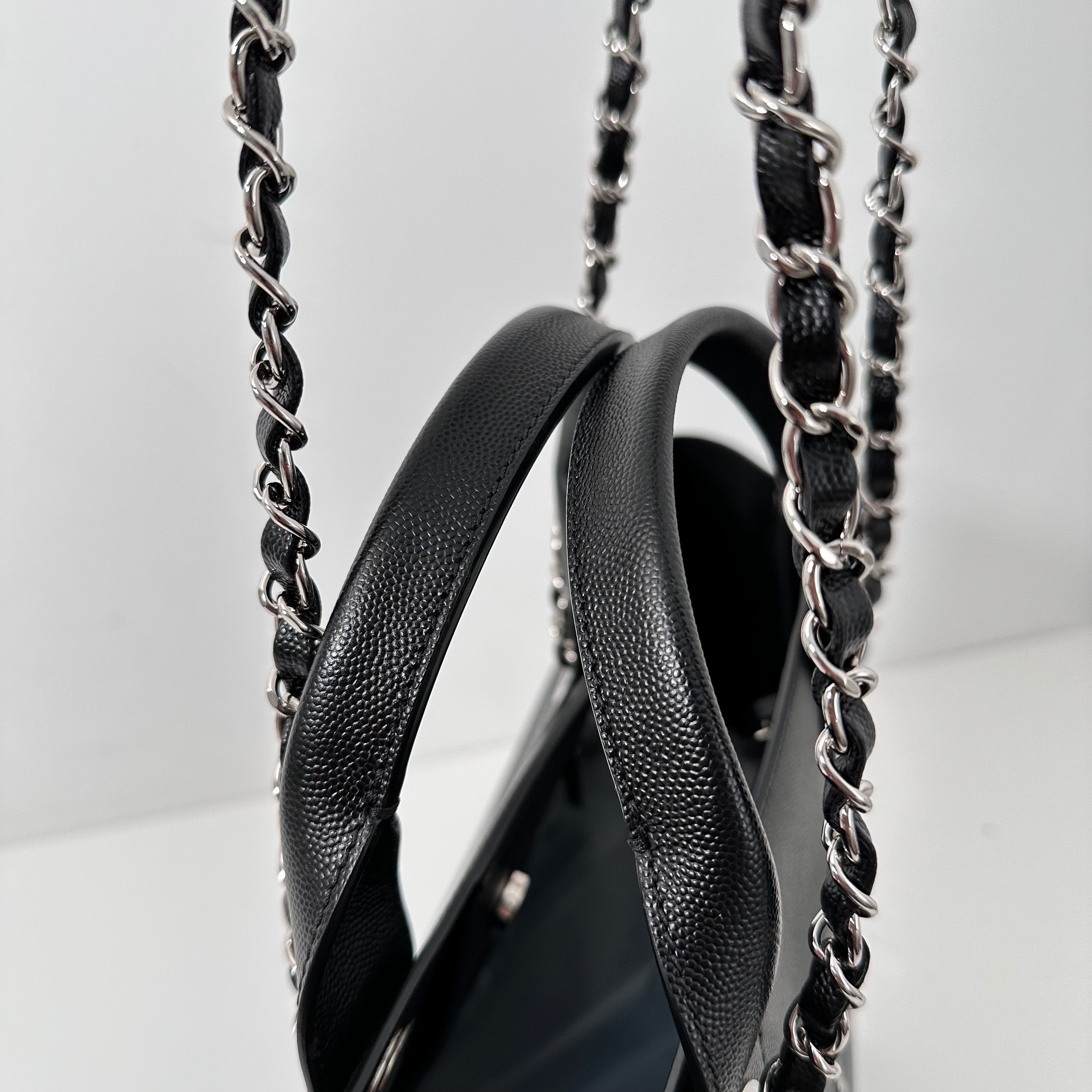 Medium Studded Deauville Shopping Bag