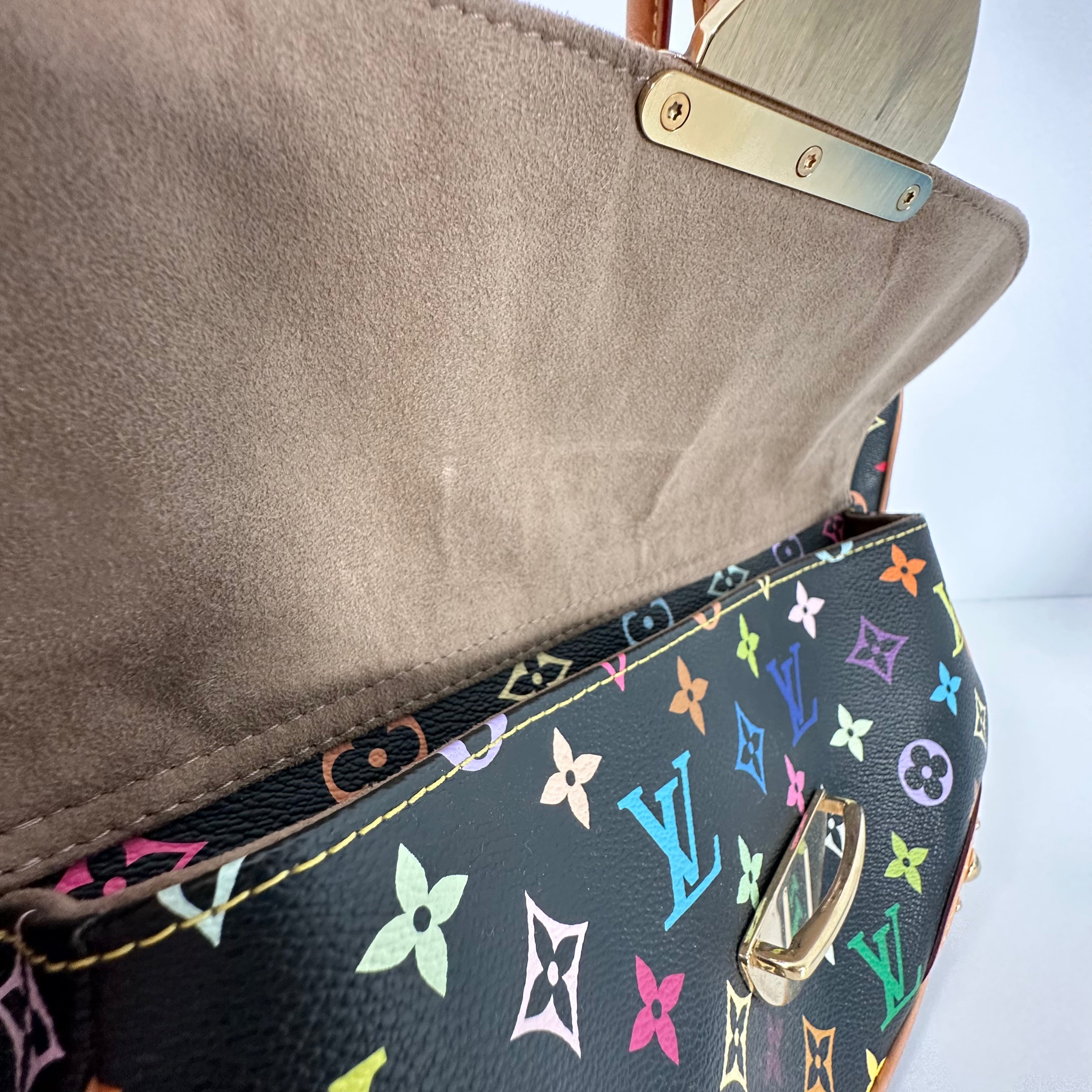 Black Multicolour Rita