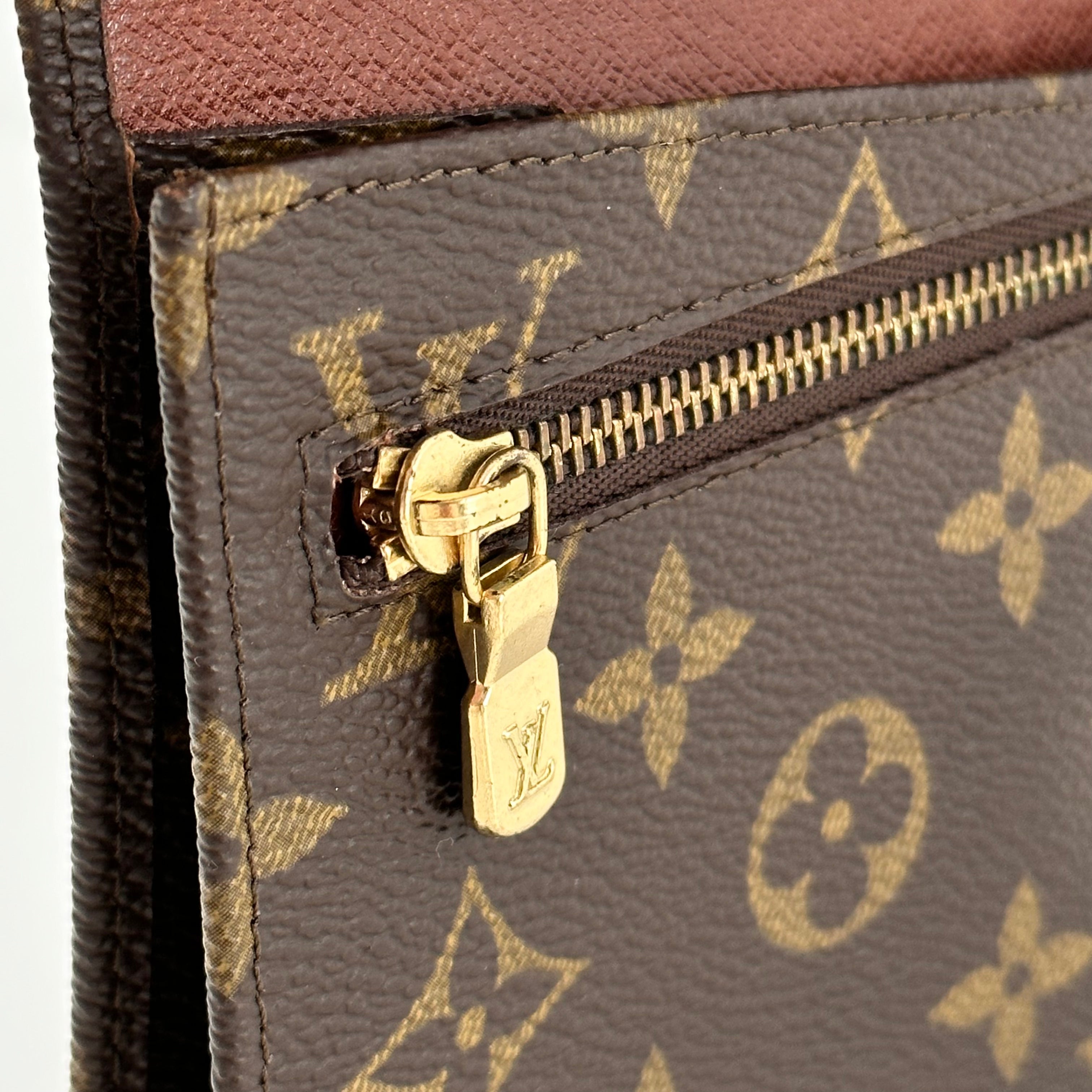 Monogram Clutch
