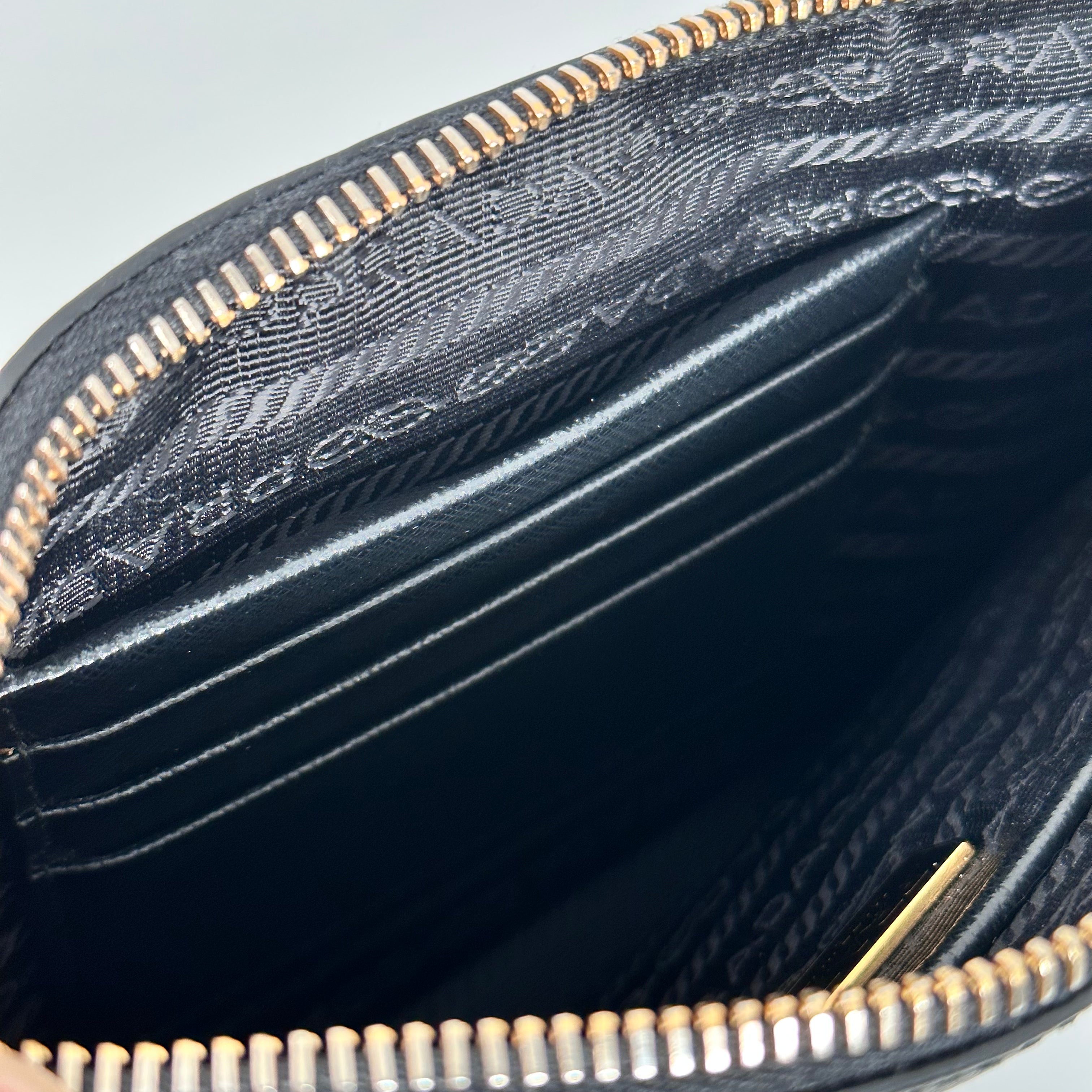 Black Saffiano Shoulder Bag