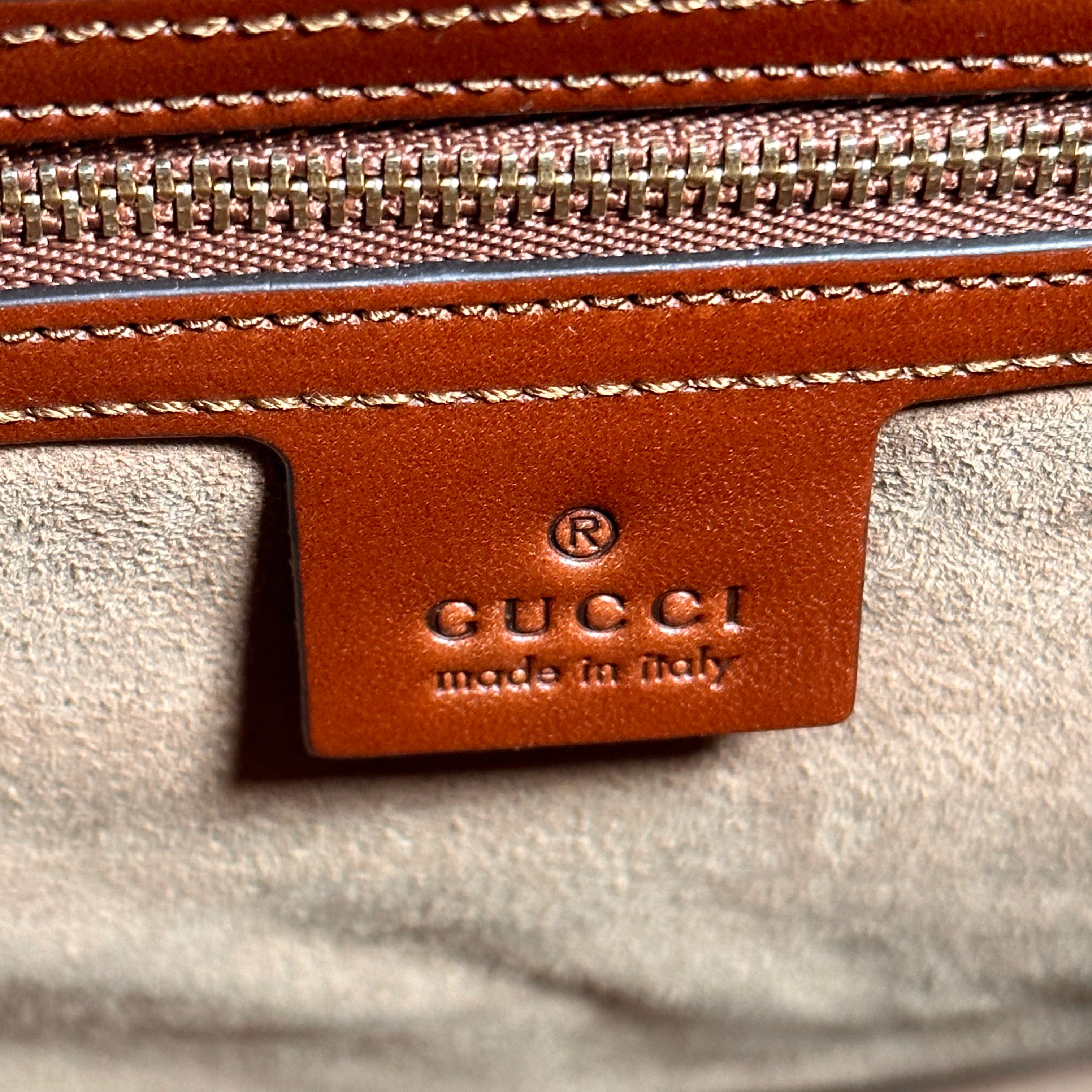 GG Supreme Linea A Foldover Tote