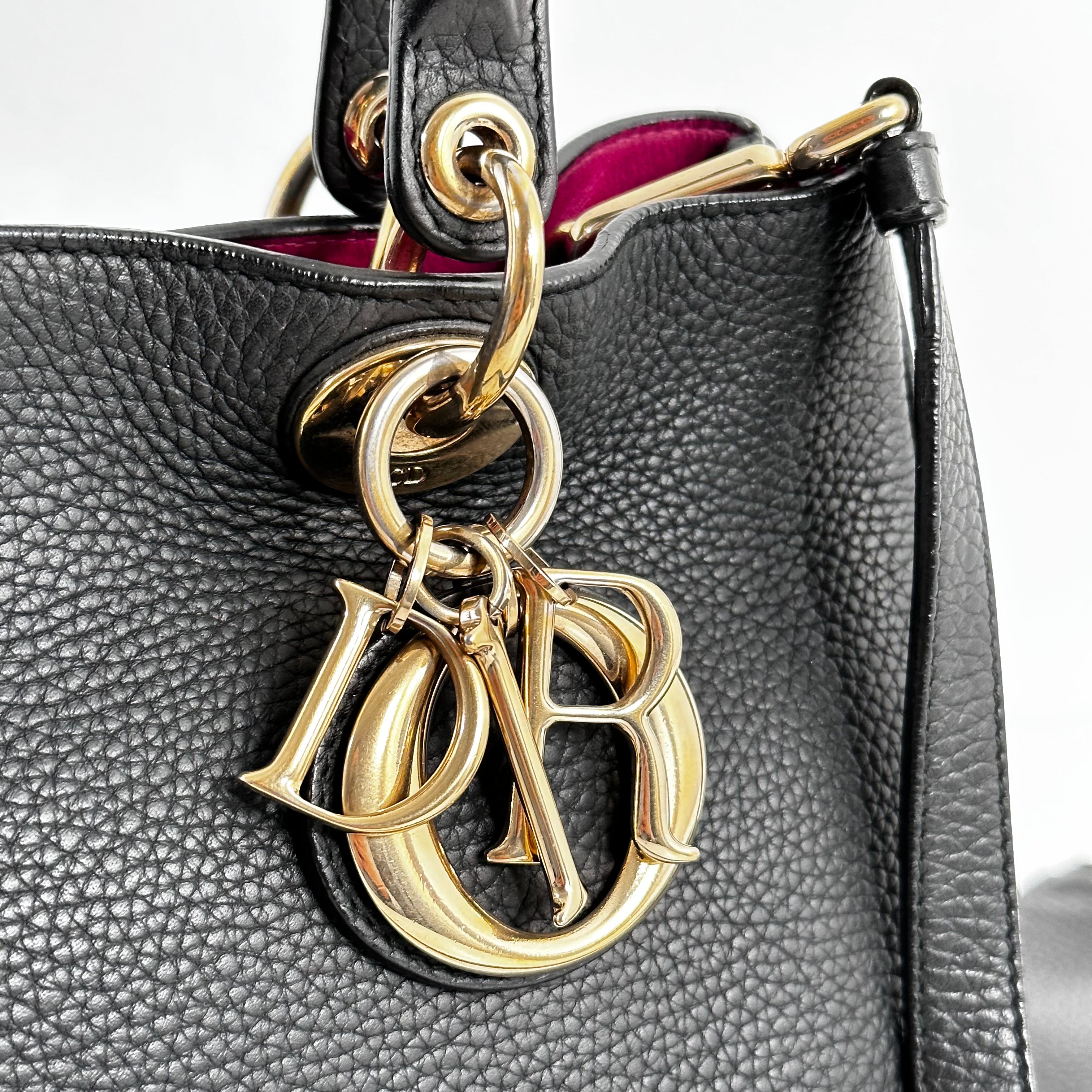 Large Diorissimo Rose Bag