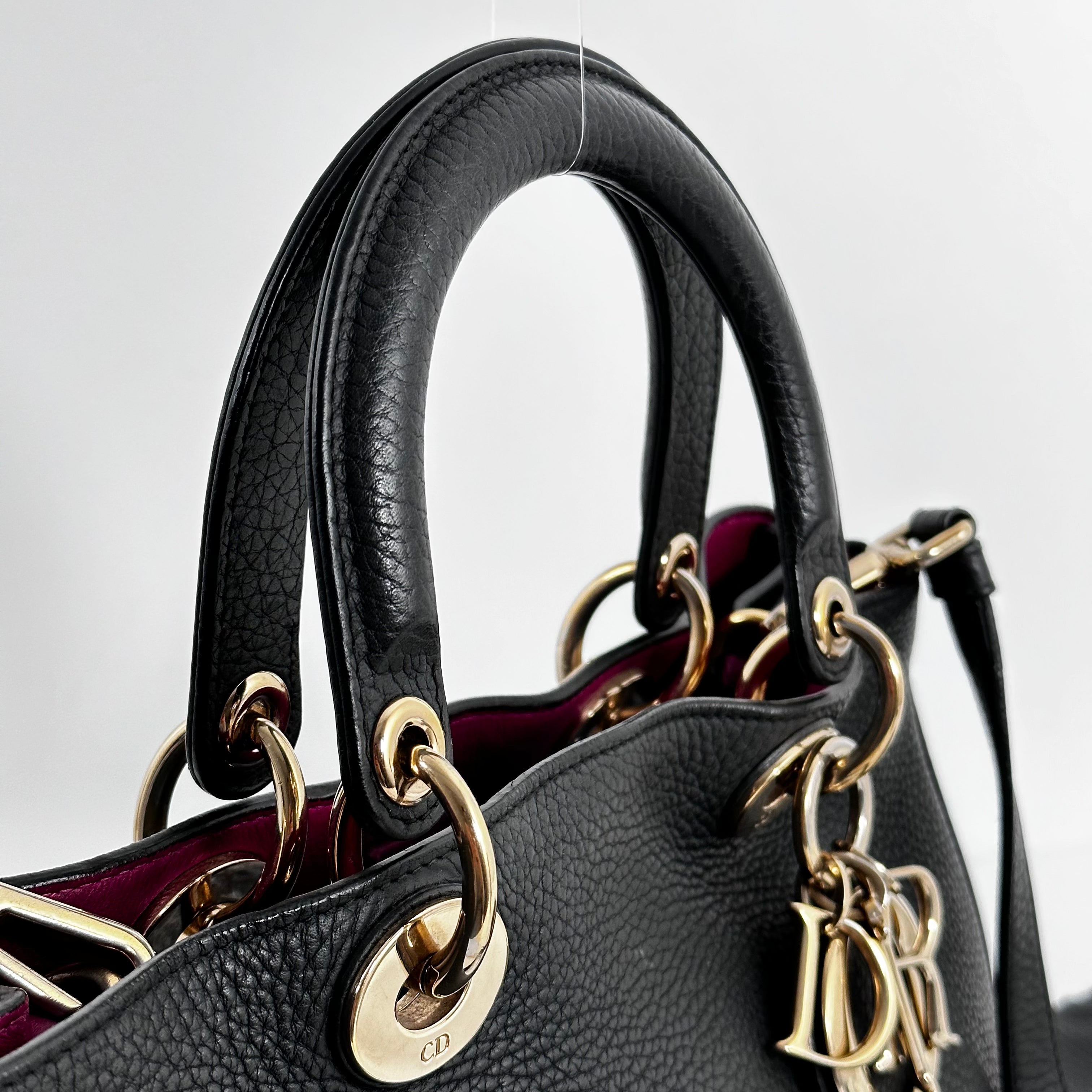 Large Diorissimo Rose Bag