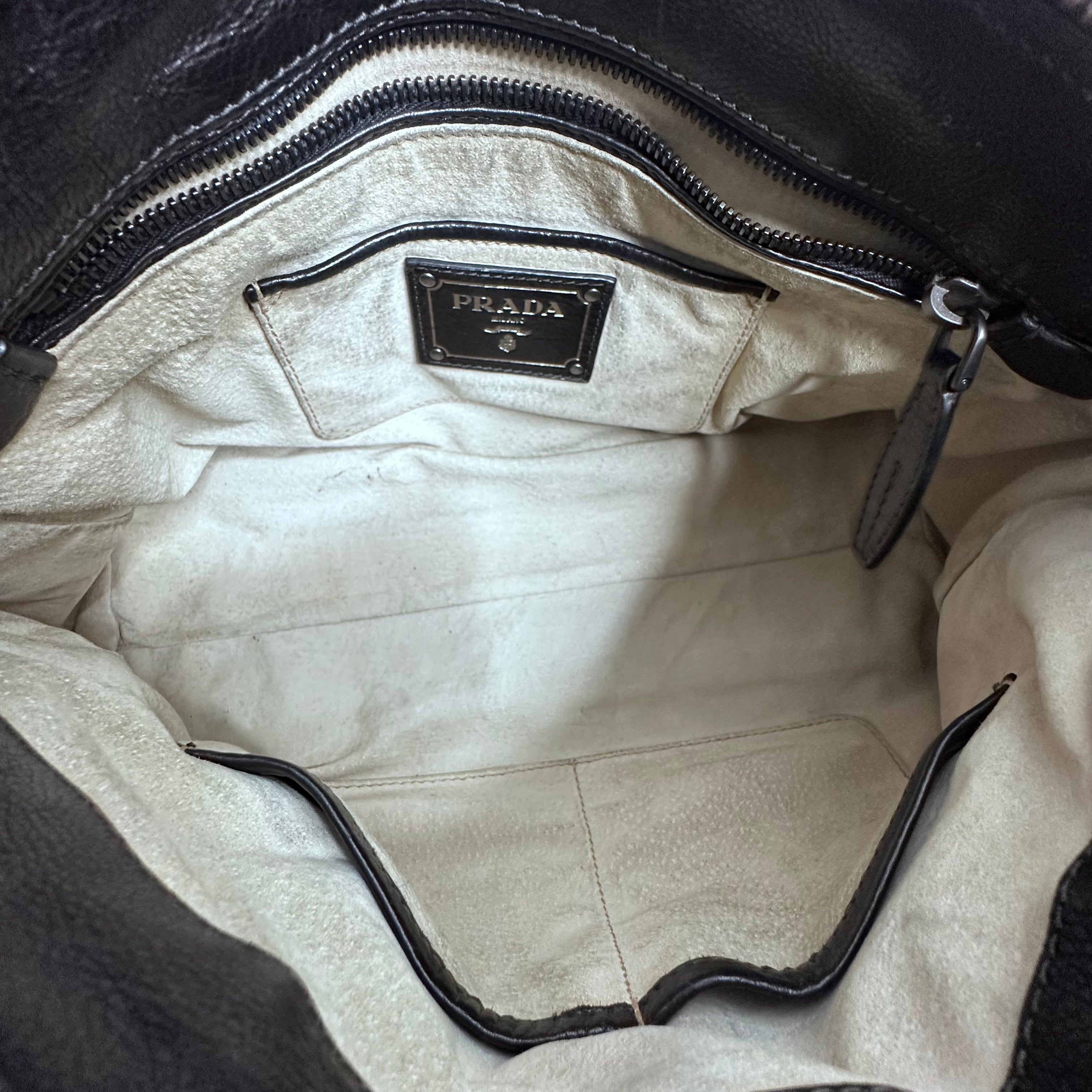 Black Glace Calfskin Handbag