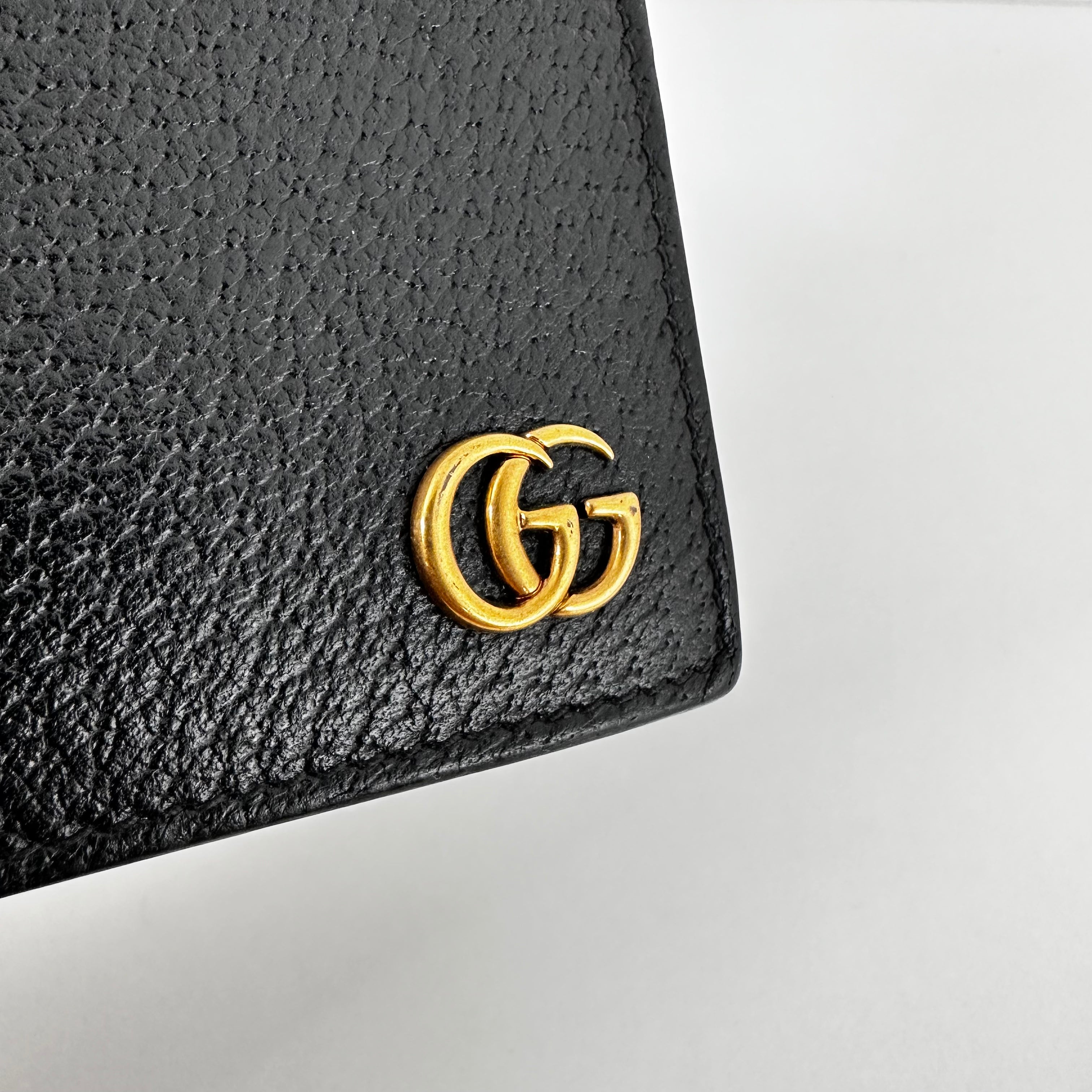 Black GG Long Wallet