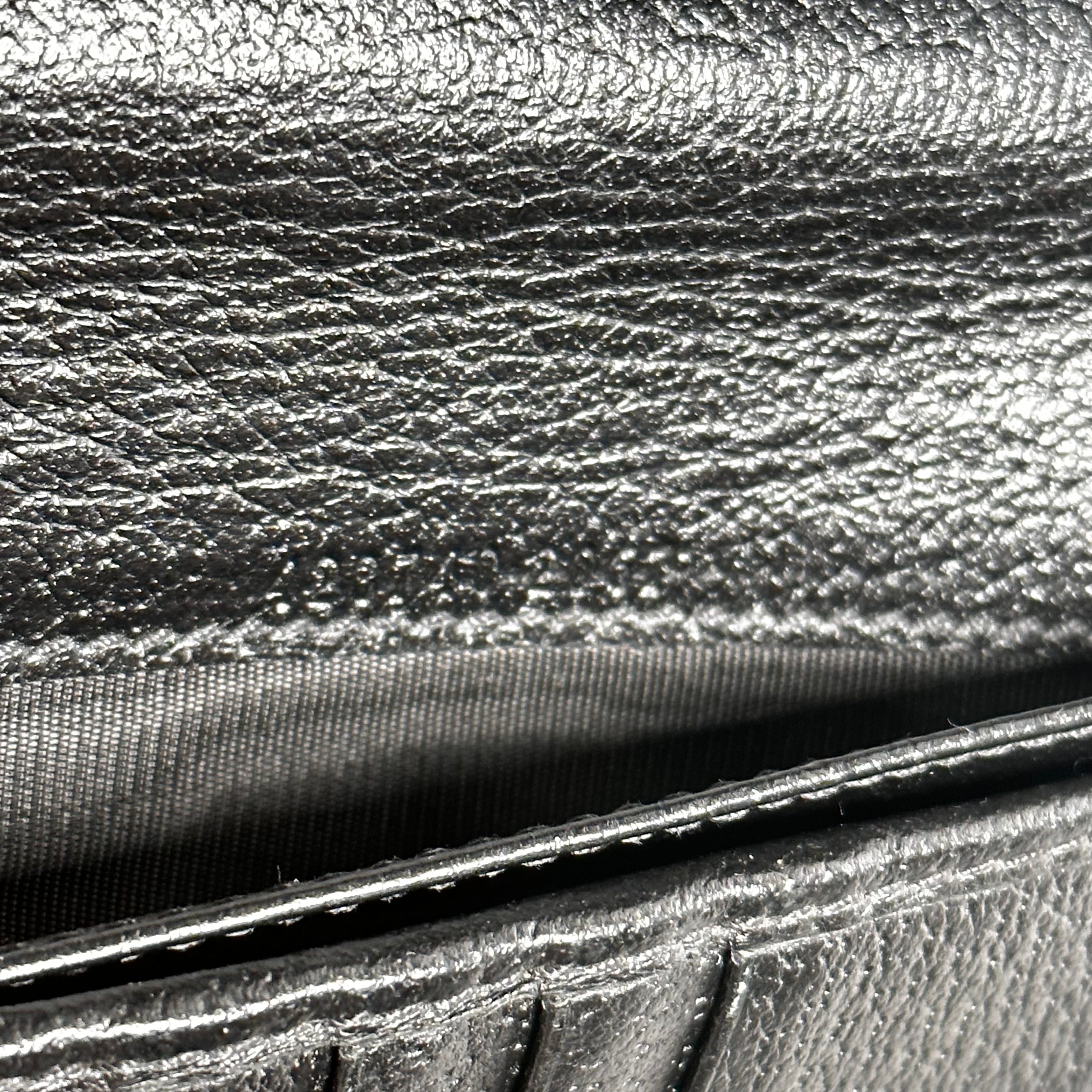 Black GG Long Wallet