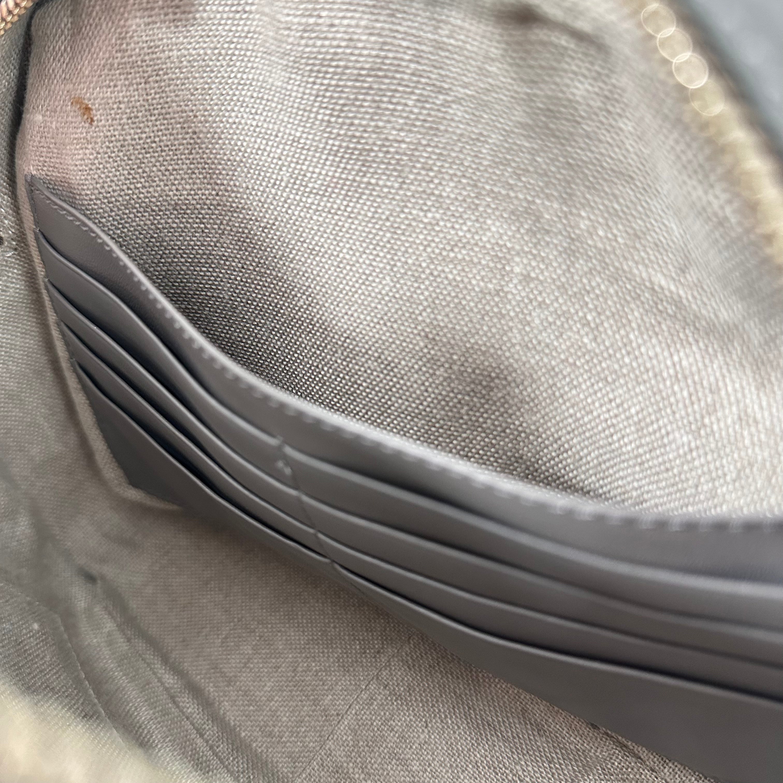 Grey Microguccisimma Mini Bree Crossbody