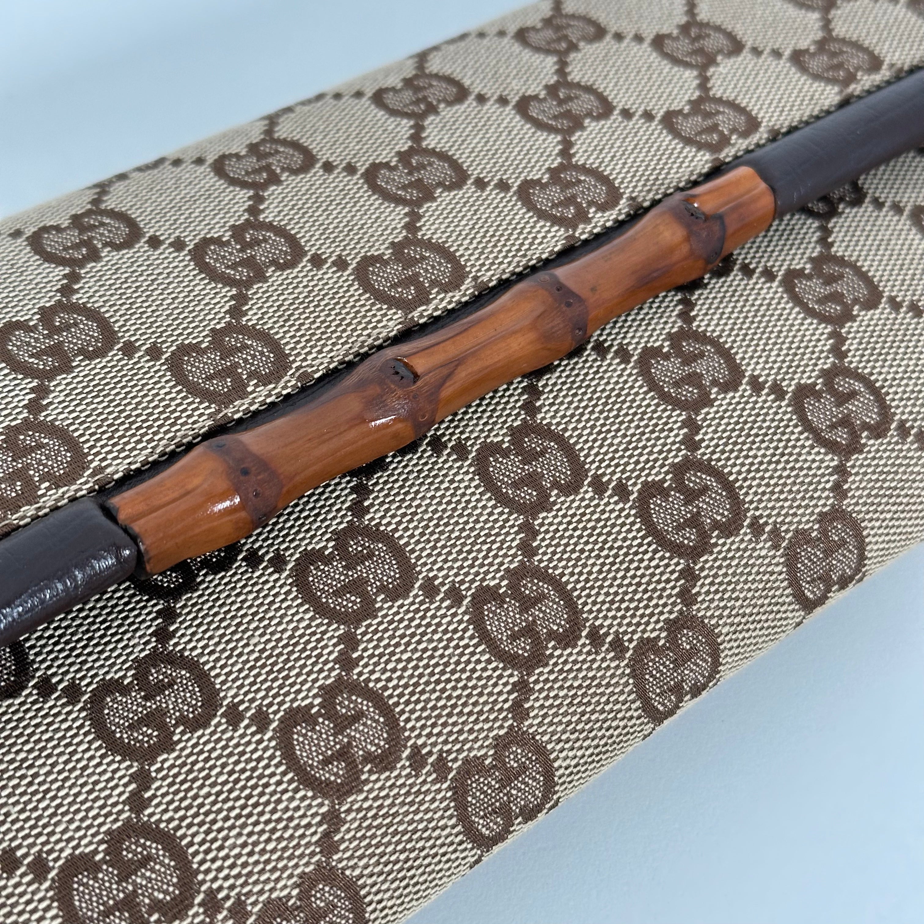 GG Canvas Bamboo Bar Crossbody