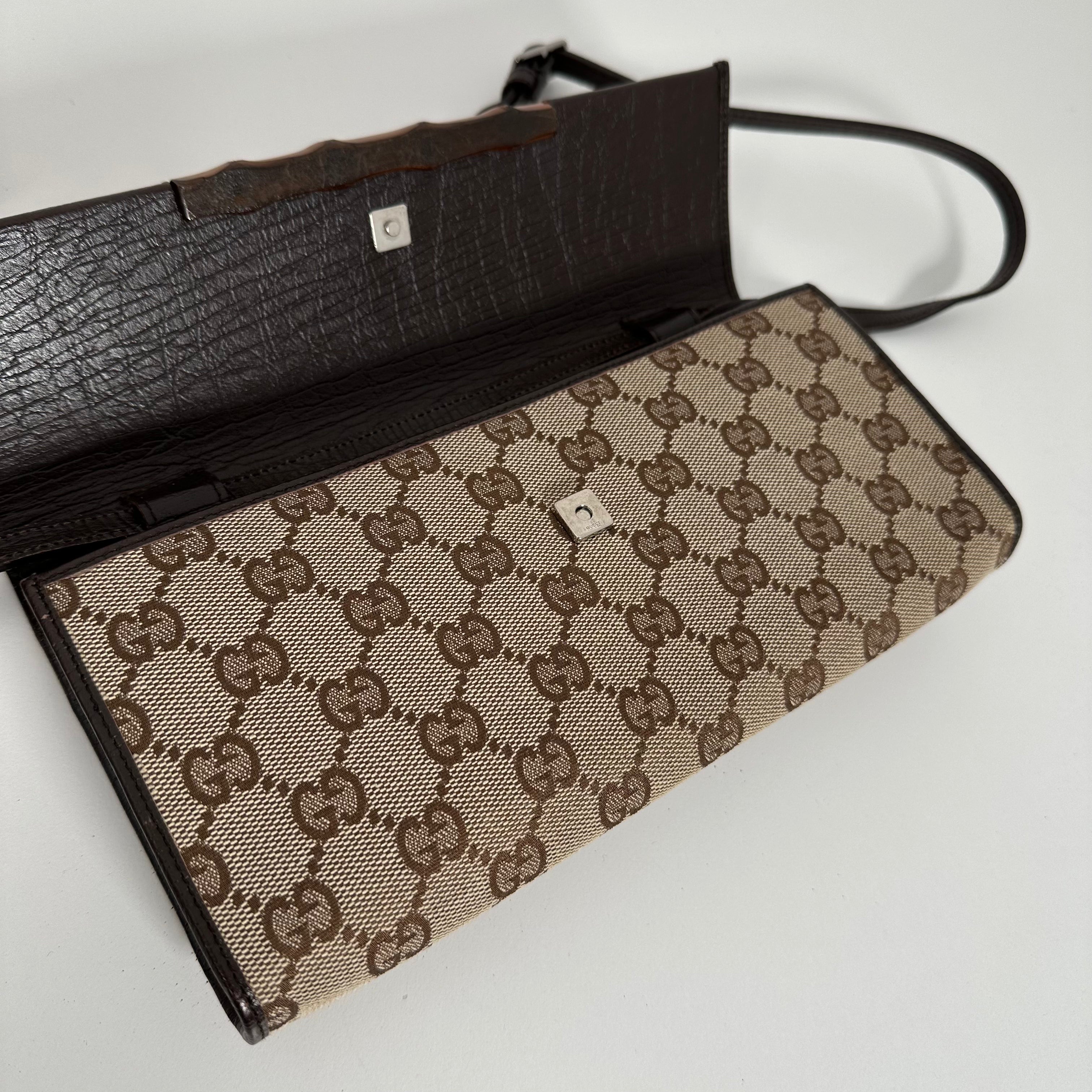 GG Canvas Bamboo Bar Crossbody