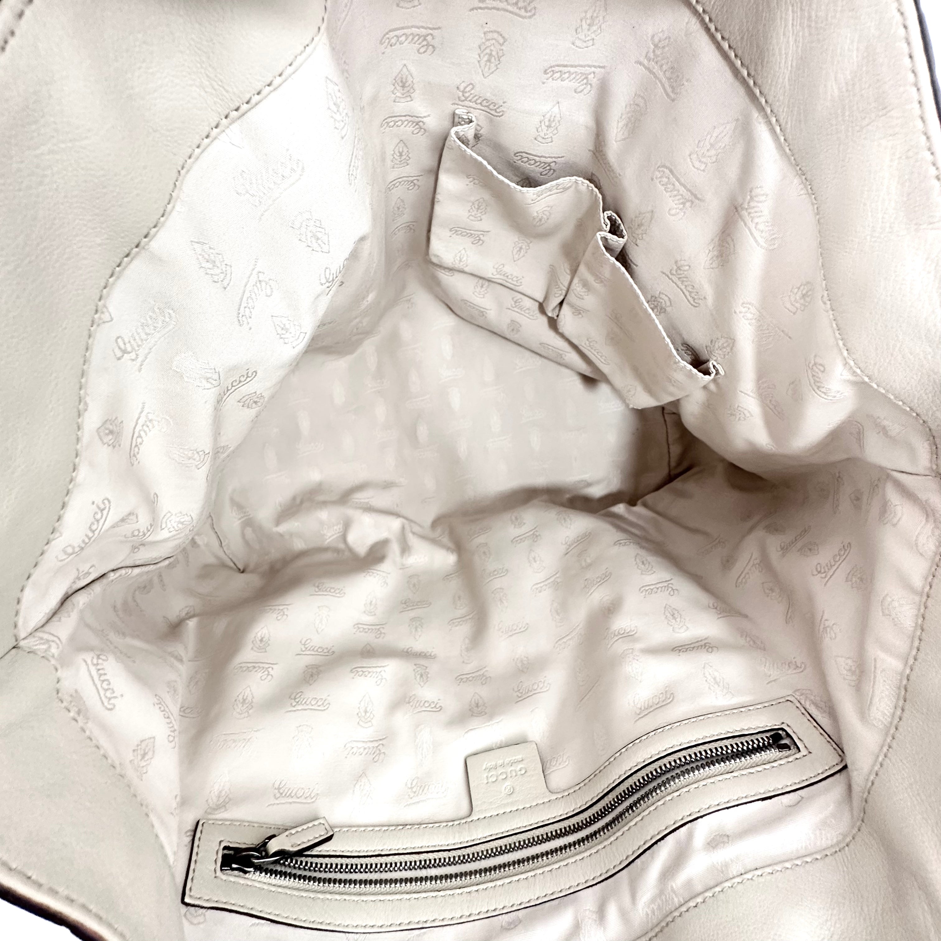 Ivory Guccissima Tote