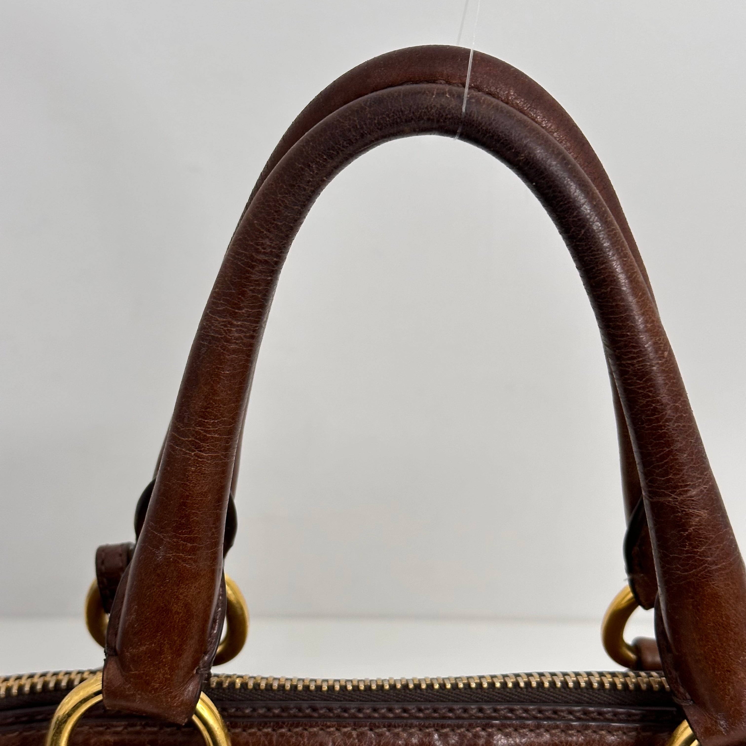 Brown Vitello Shine