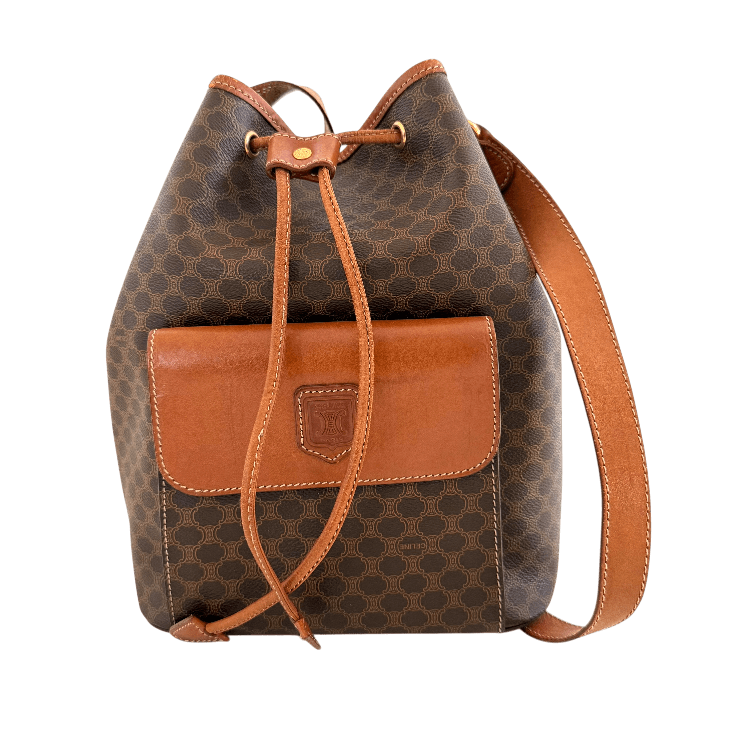 Vintage Macadam Bucket Bag