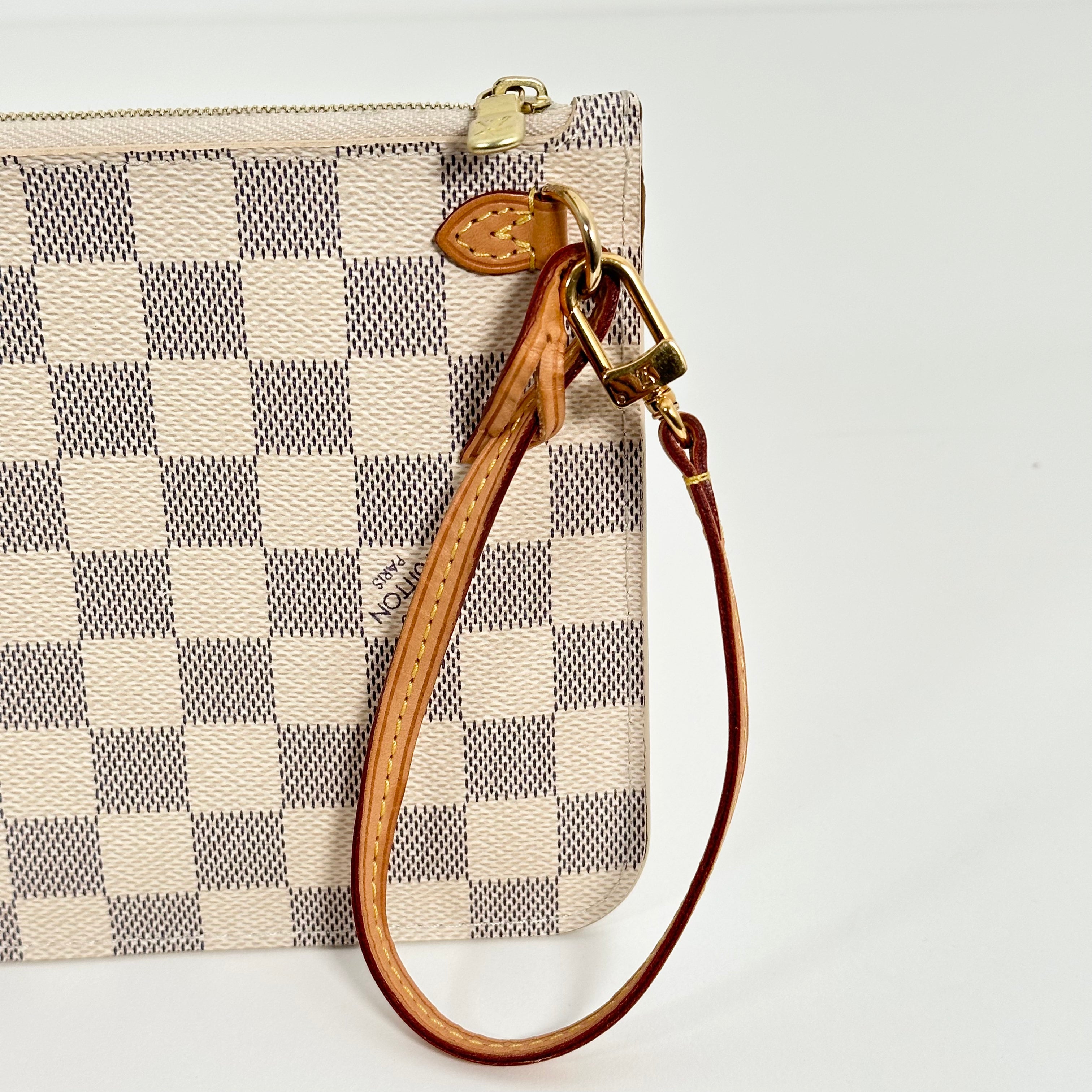 Damier Azur Neverfull Pouch