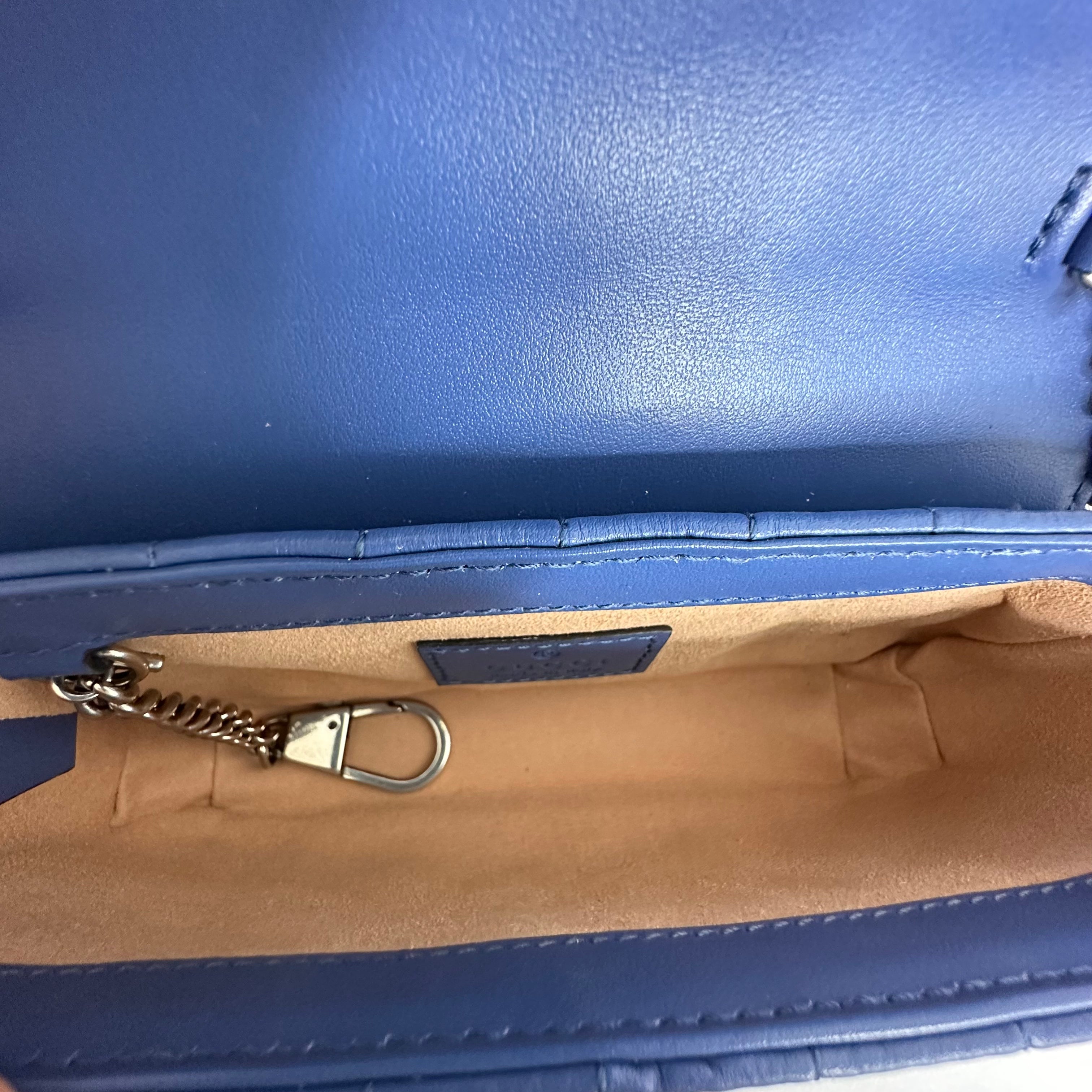 GG MARMONT MATELASSÉ SUPER MINI BAG