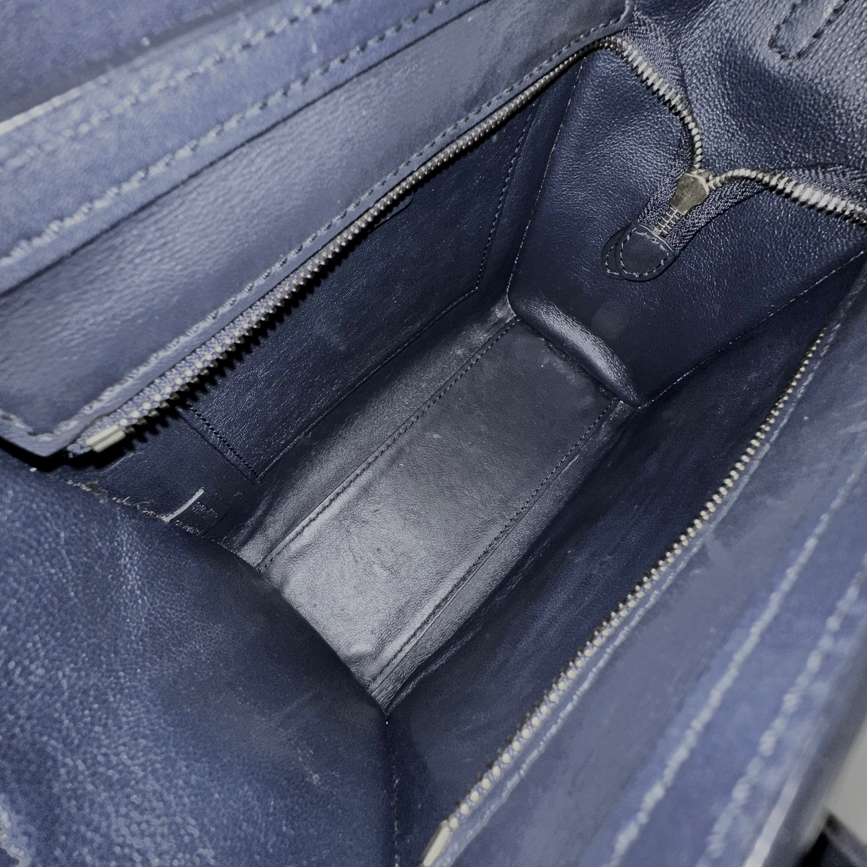 Navy Nano Luggage Tote