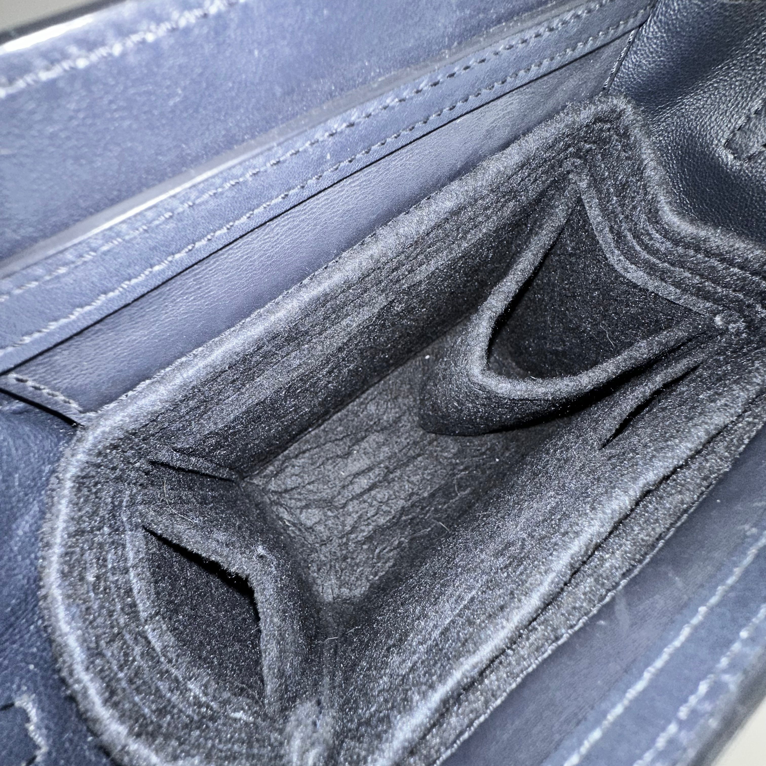 Navy Nano Luggage Tote