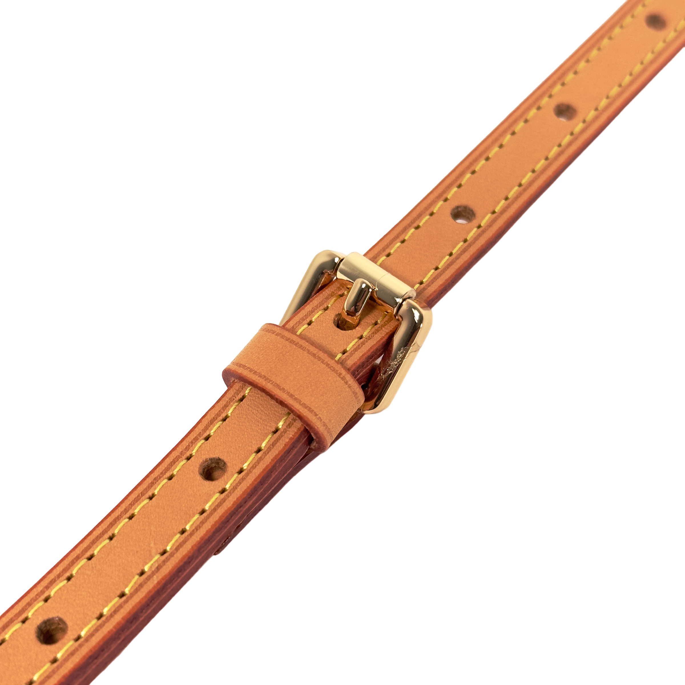 Thin Vachetta Leather Strap - Honey Patina
