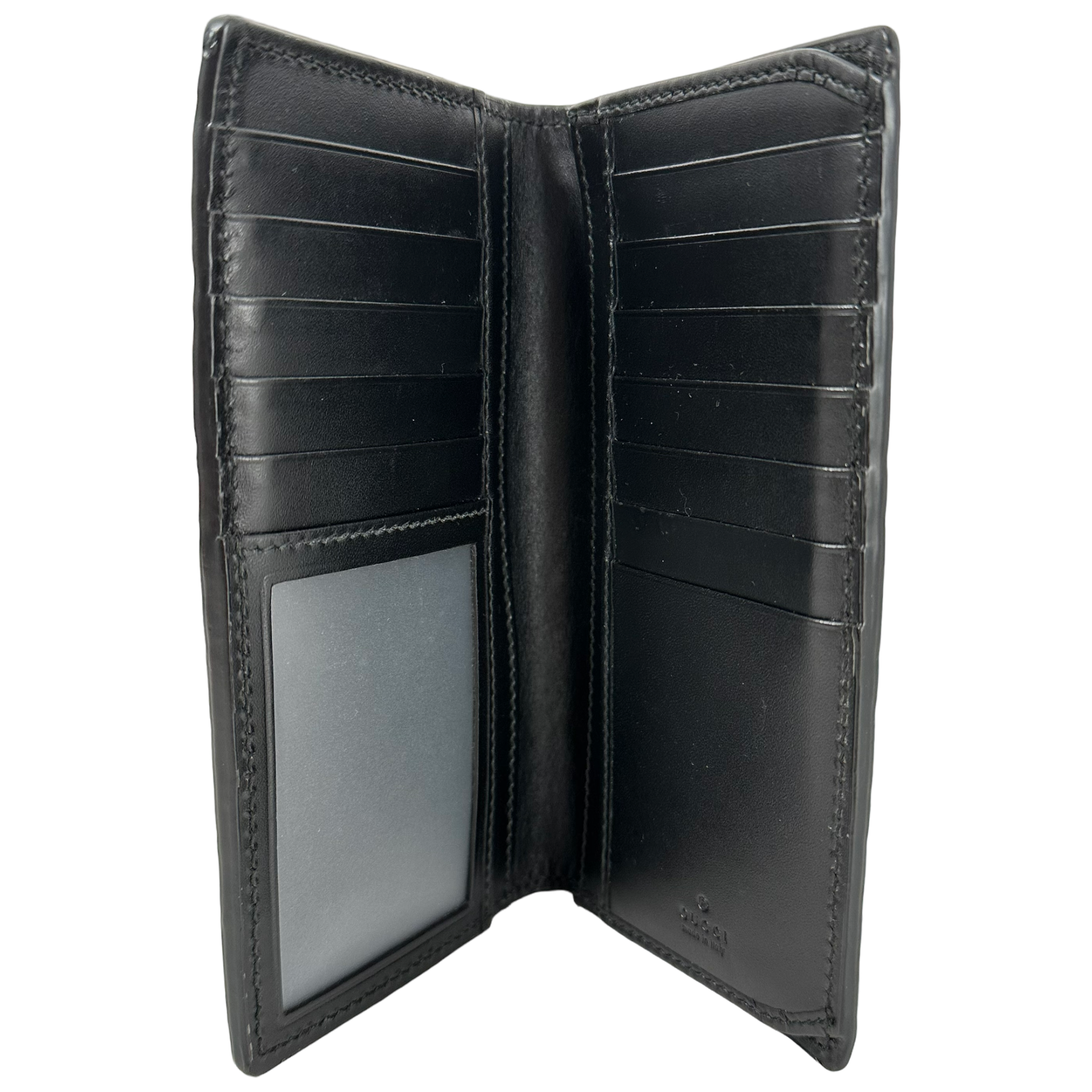 Black Bi-Fold Guccisima Wallet