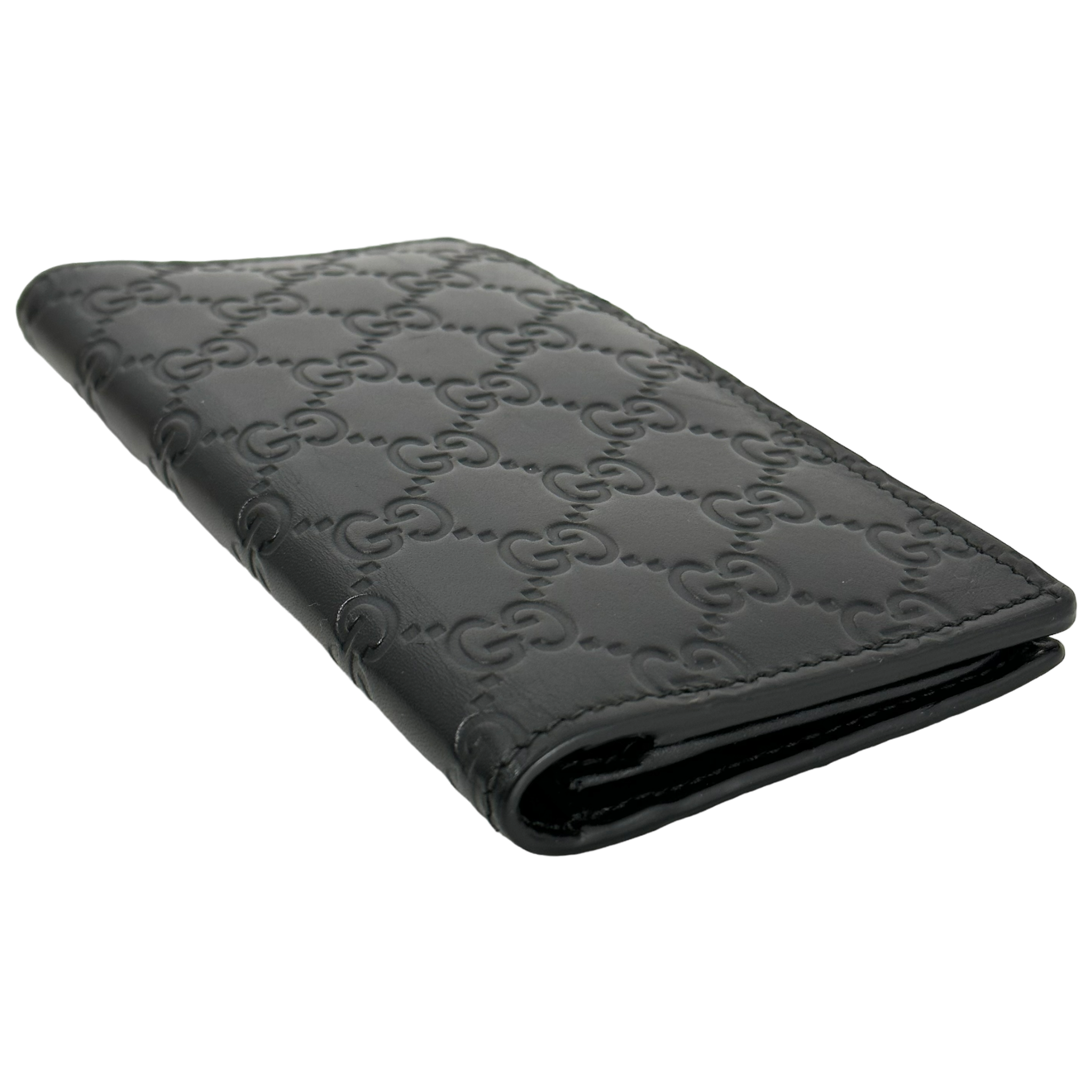 Black Bi-Fold Guccisima Wallet