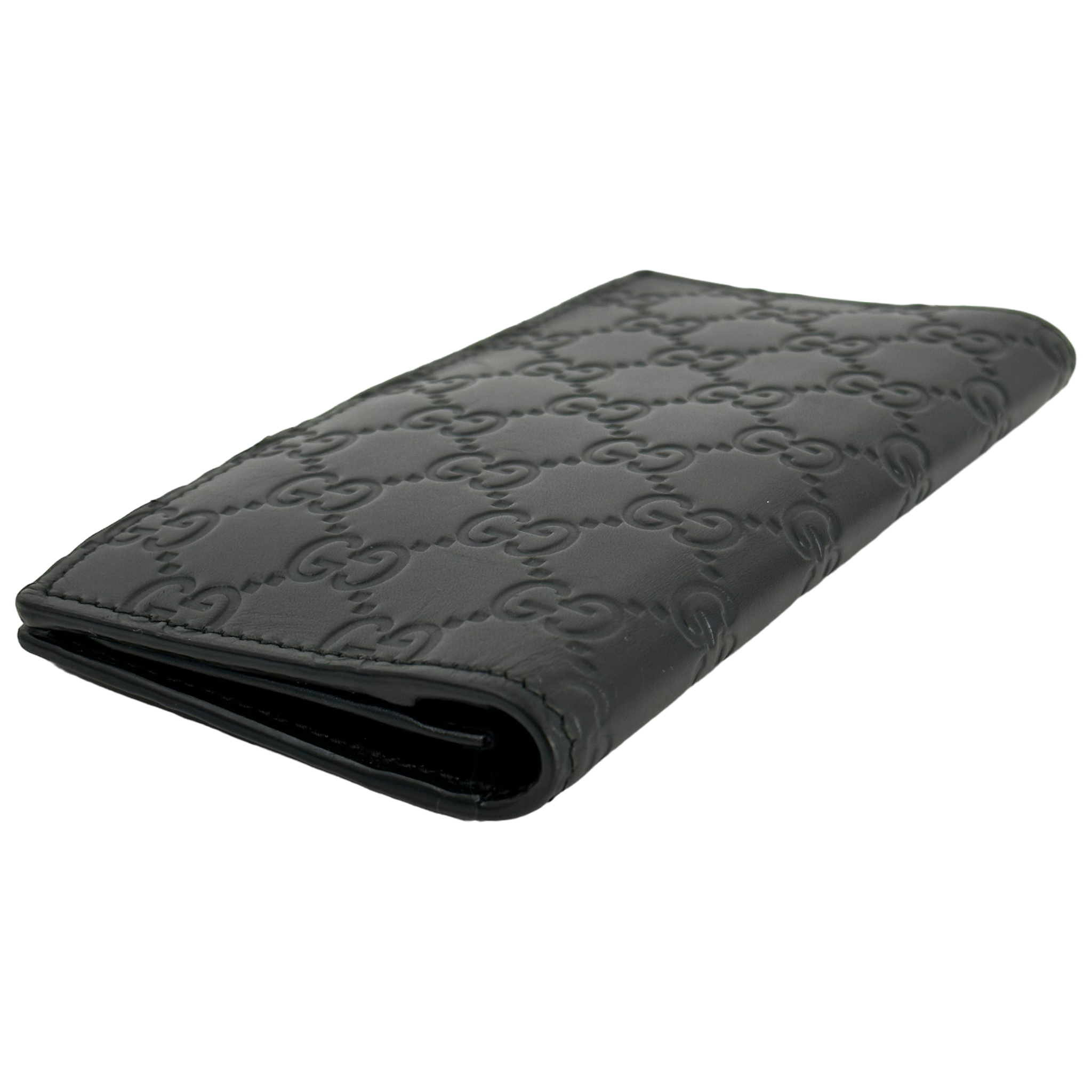Black Bi-Fold Guccisima Wallet