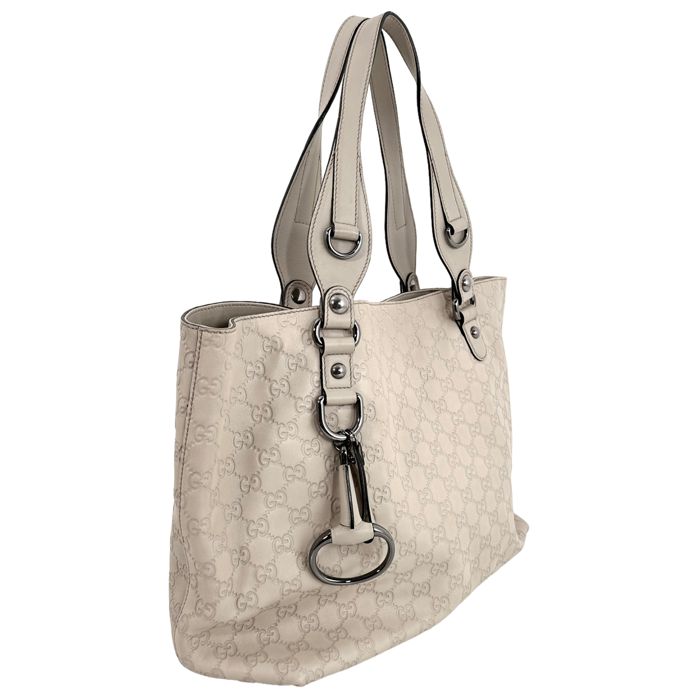 Ivory Guccissima Tote