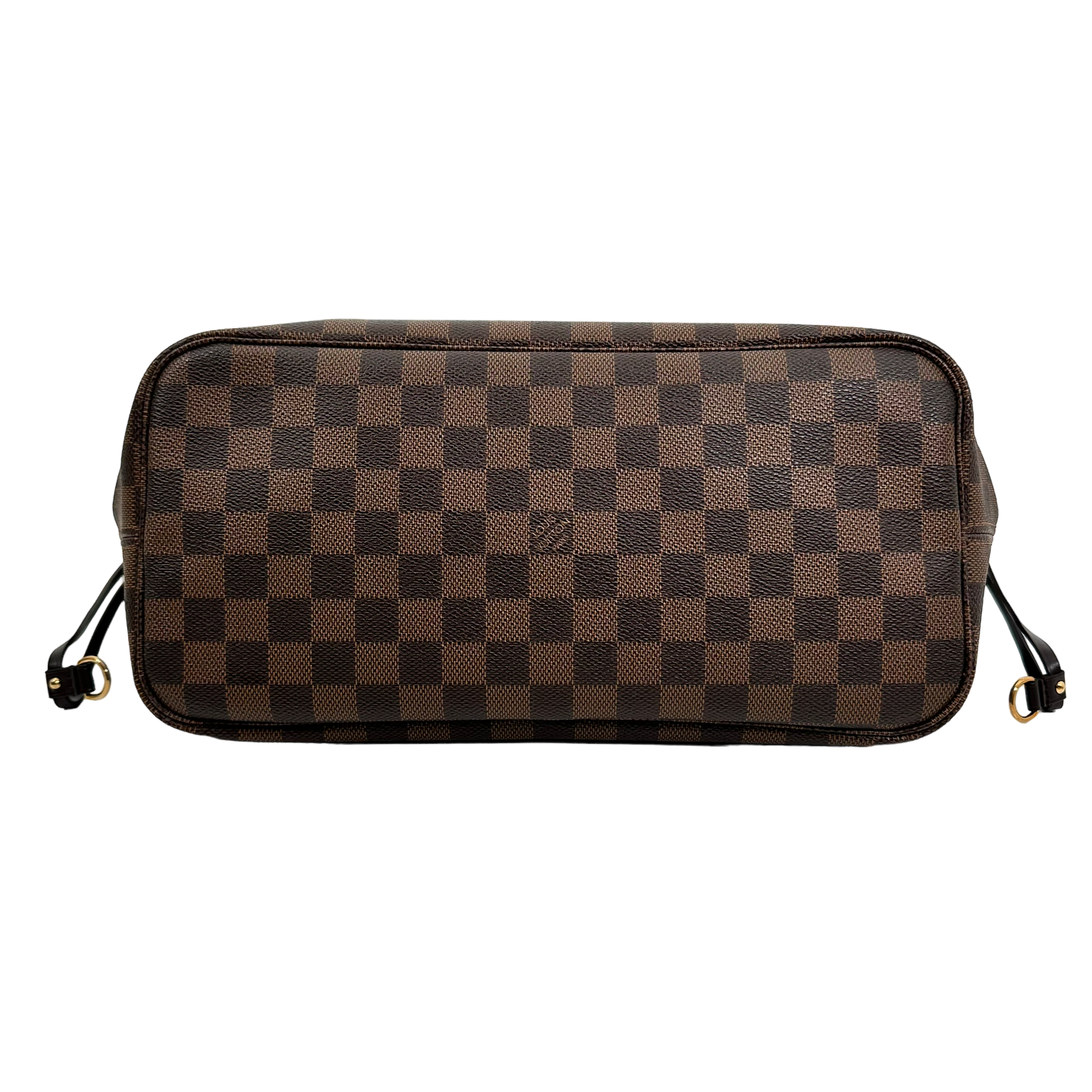 Damier Ebene Neverfull MM Rose Ballerine