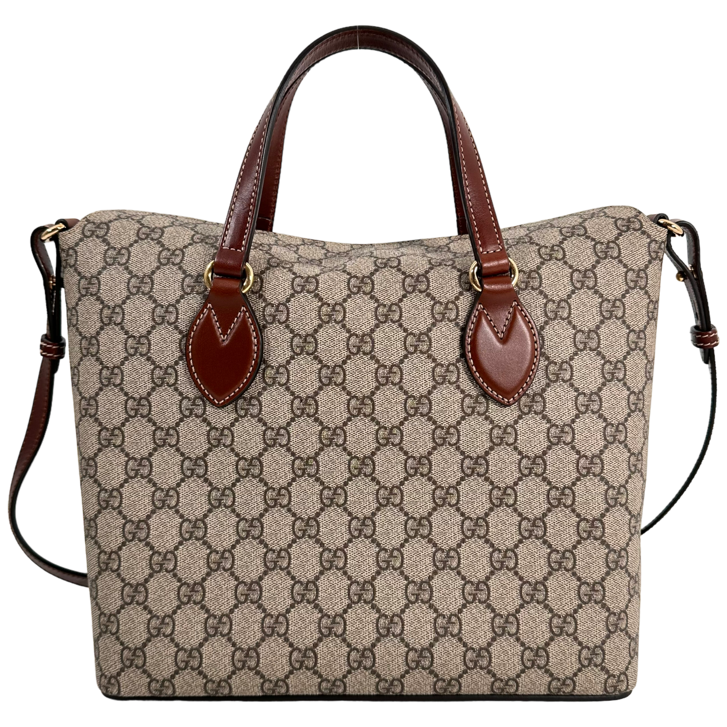 GG Supreme Linea A Foldover Tote