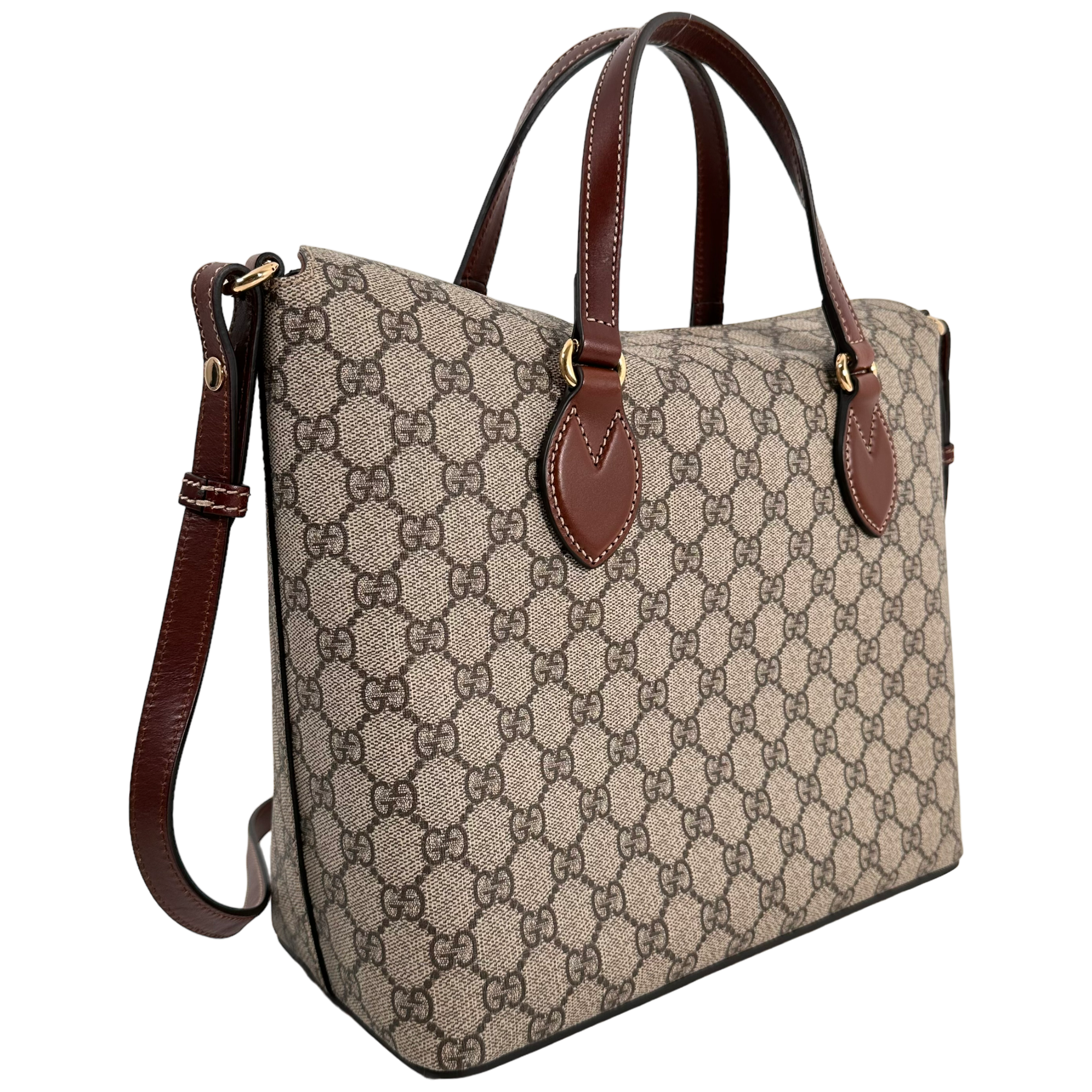 GG Supreme Linea A Foldover Tote