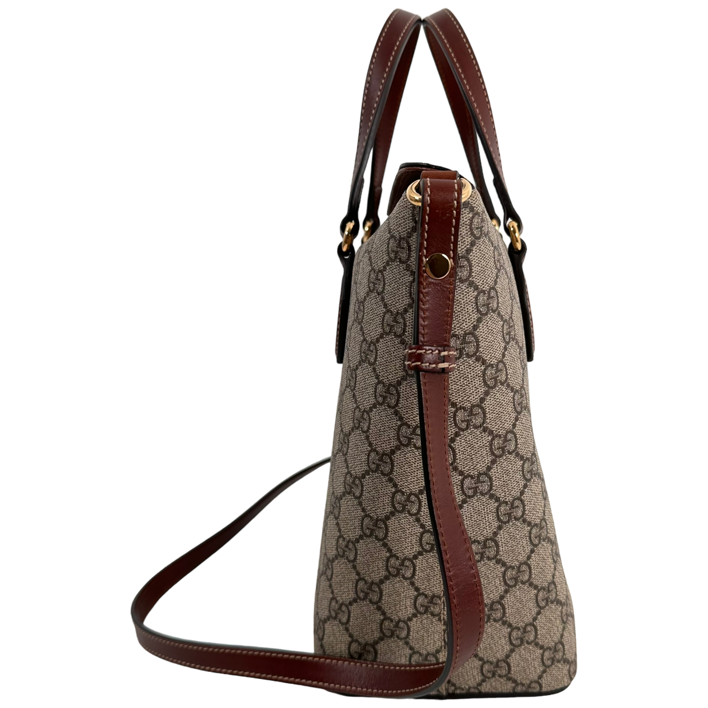 GG Supreme Linea A Foldover Tote